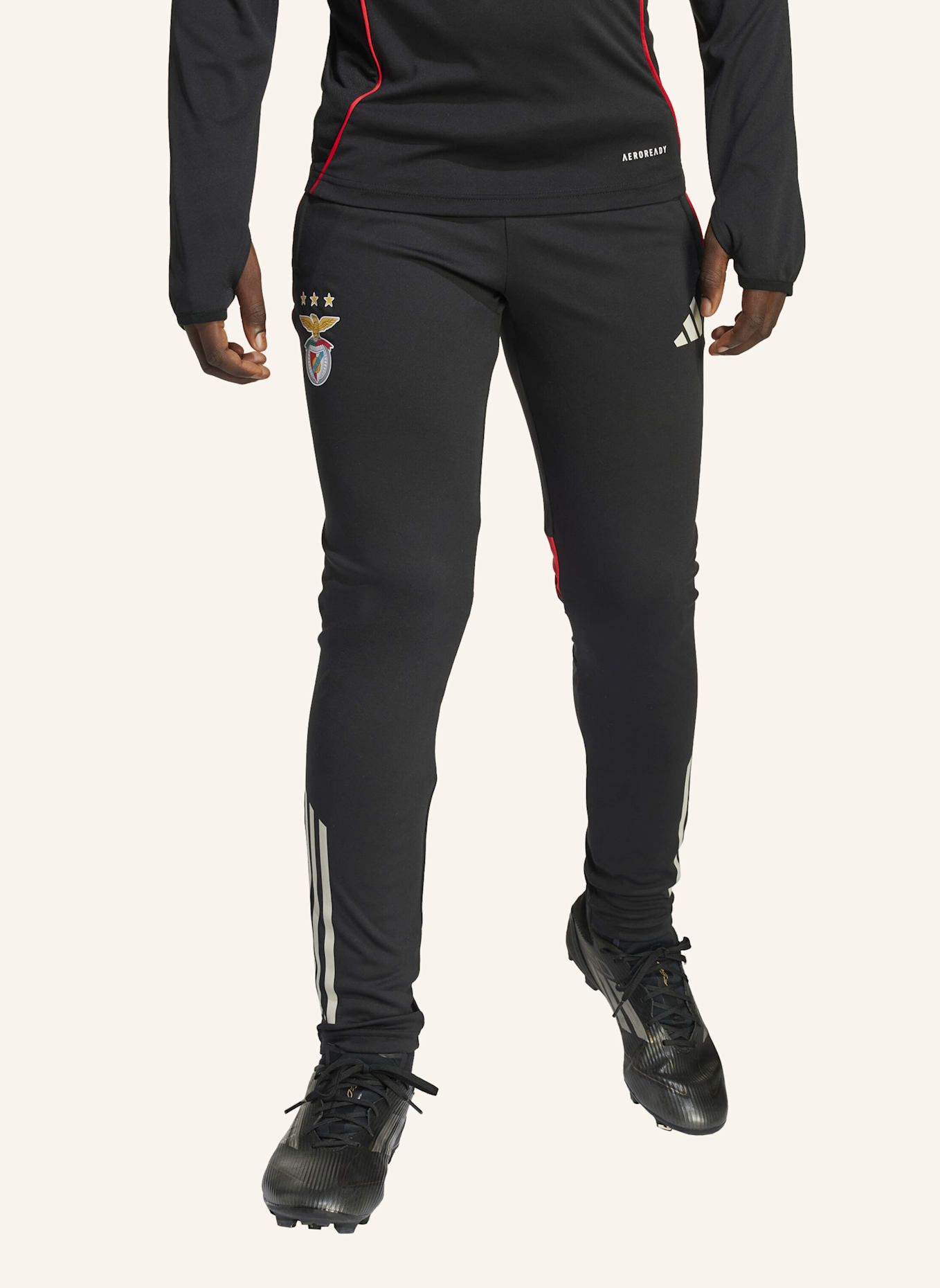 adidas BENFICA LISSABON TIRO 25 COMPETITION KIDS TRAININGSHOSE: SCHWARZ