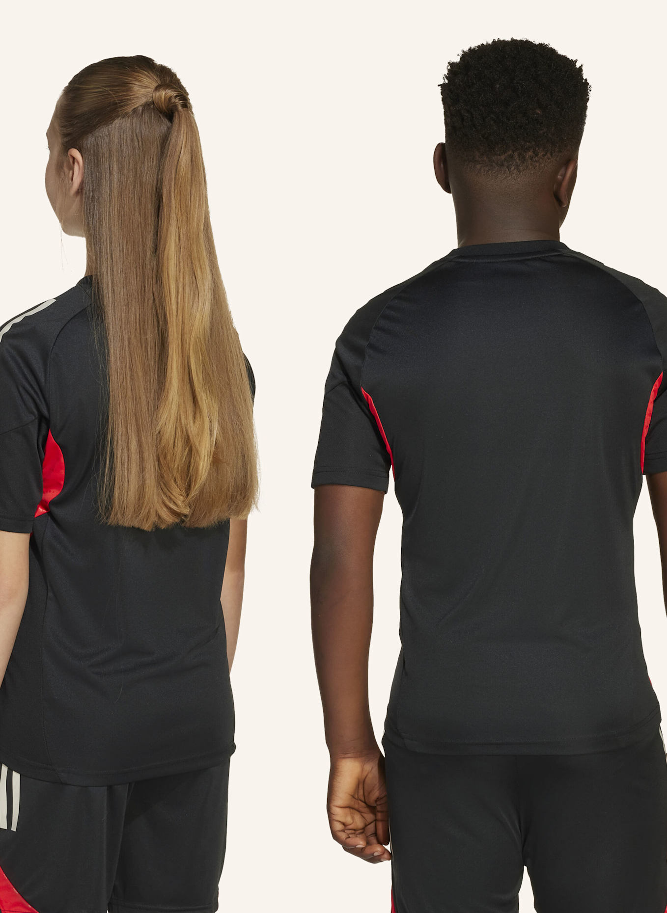 adidas BENFICA LISSABON TIRO 25 COMPETITION KIDS TRAININGSTRIKOT: SCHWARZ