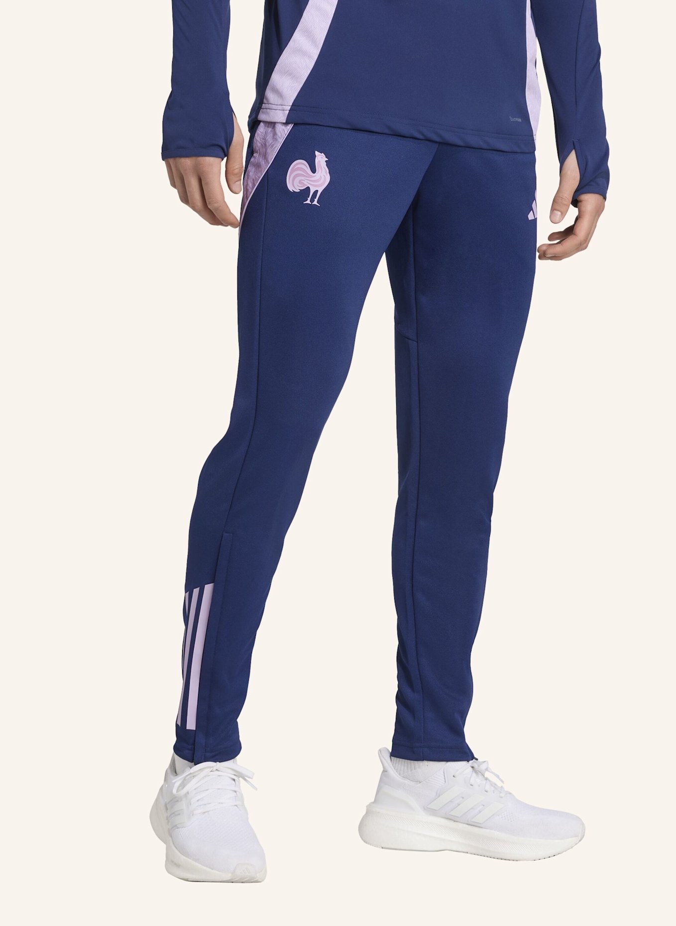 adidas FRANKREICH TRAININGSHOSE: BLAU