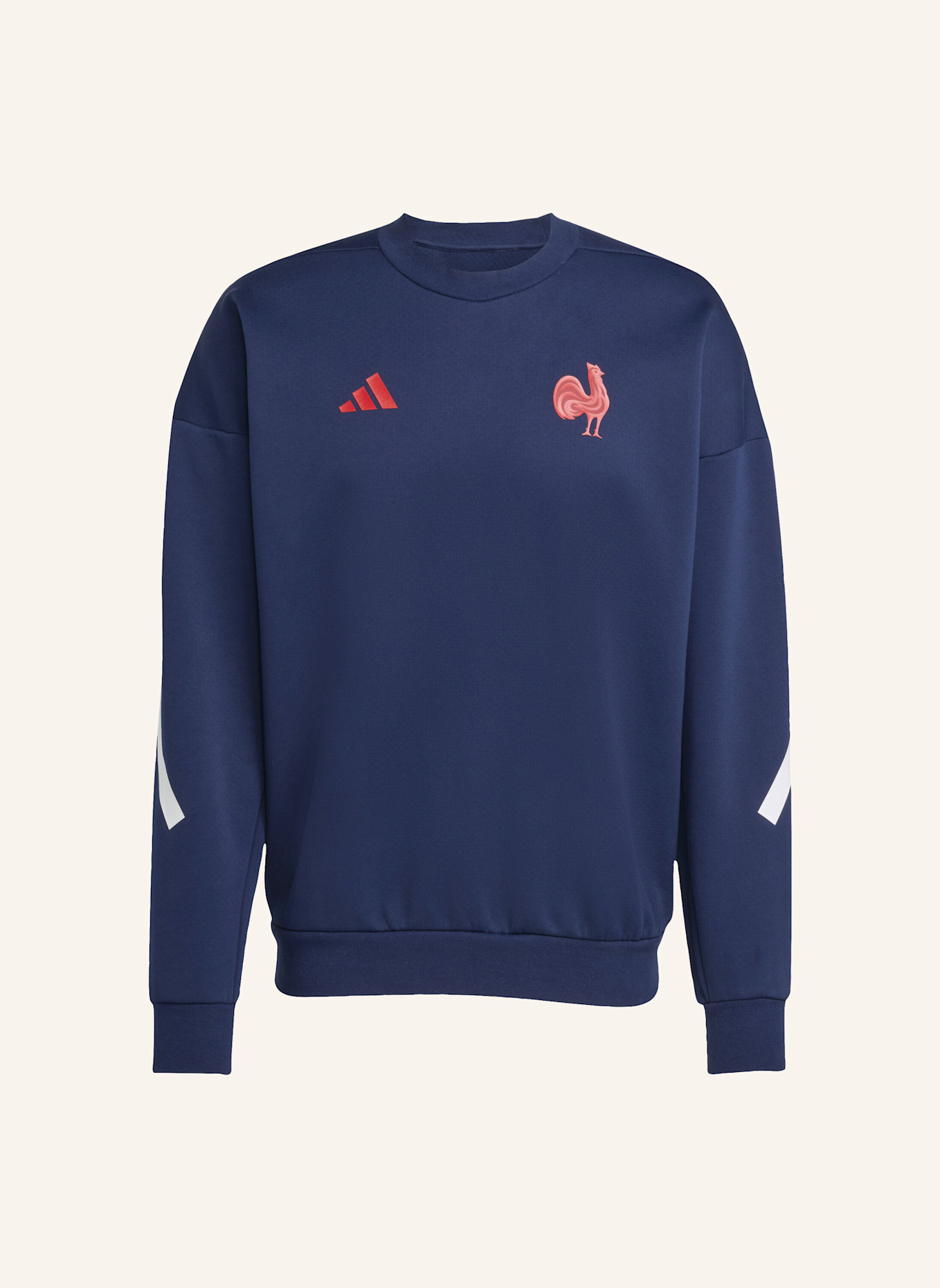 adidas FRANKREICH TRAVEL SWEATSHIRT: BLAU