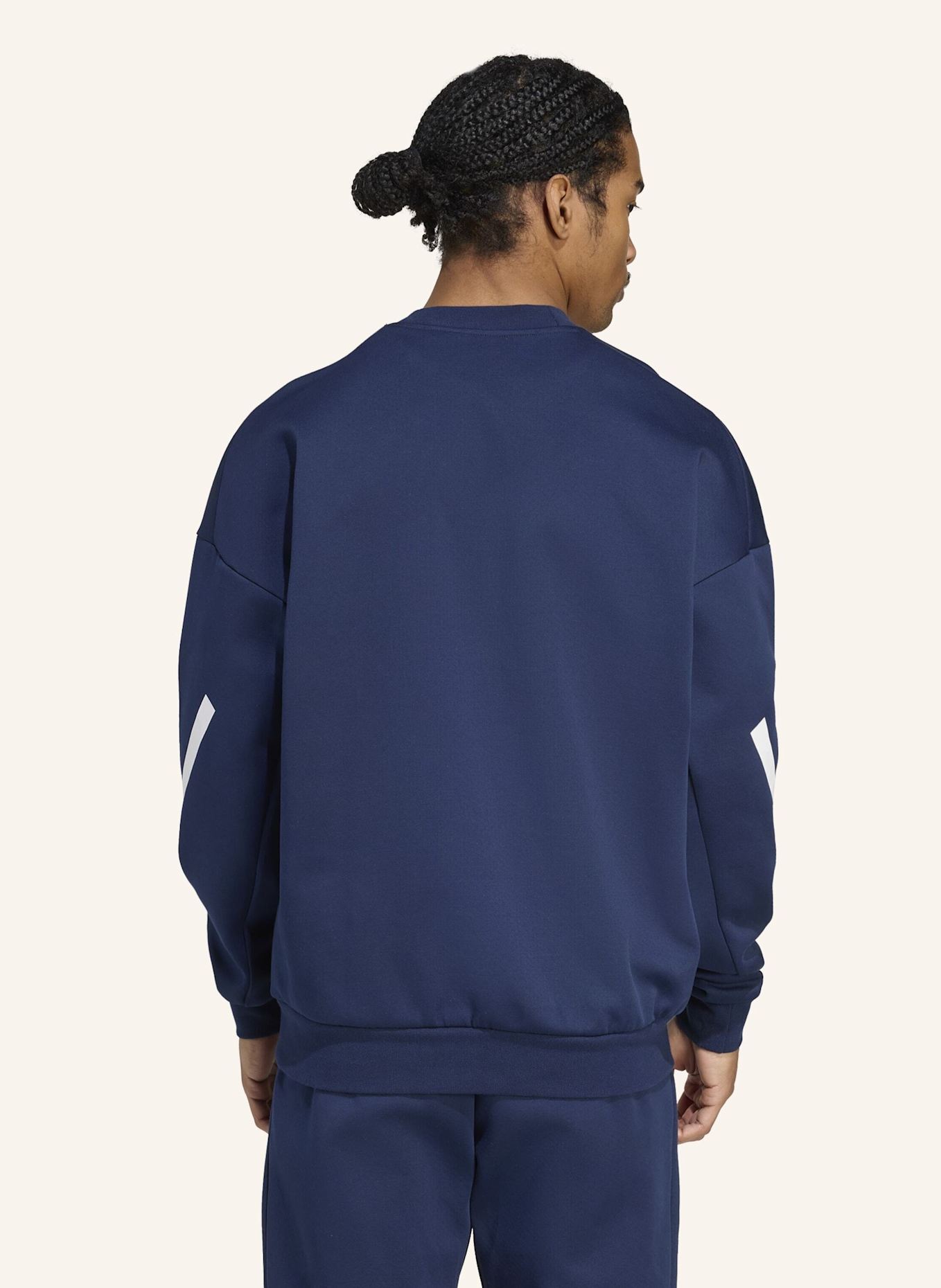 adidas FRANKREICH TRAVEL SWEATSHIRT: BLAU