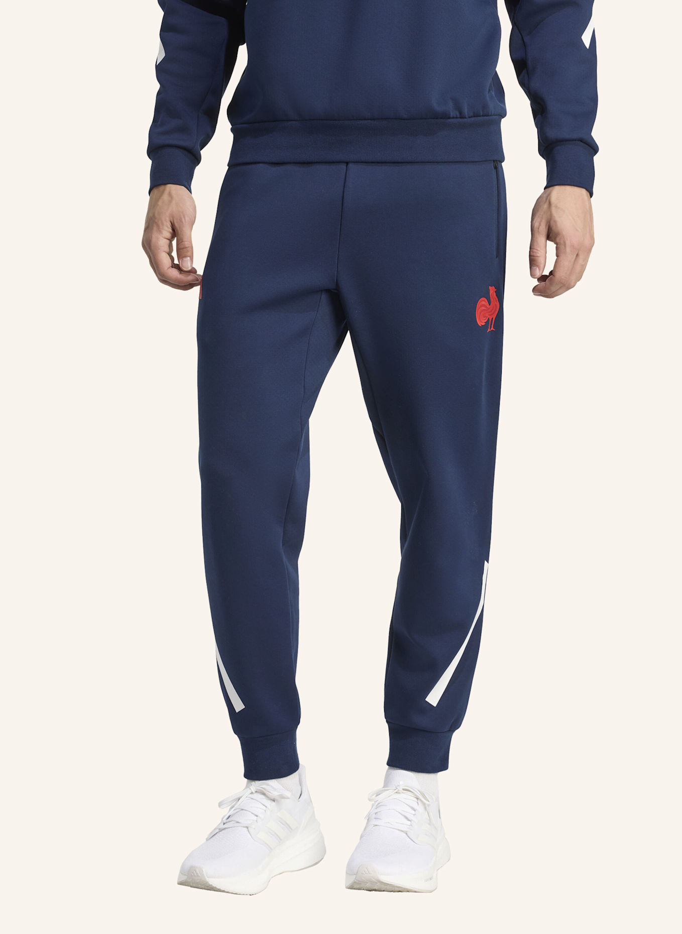 adidas FRANKREICH TRAVEL HOSE: BLAU