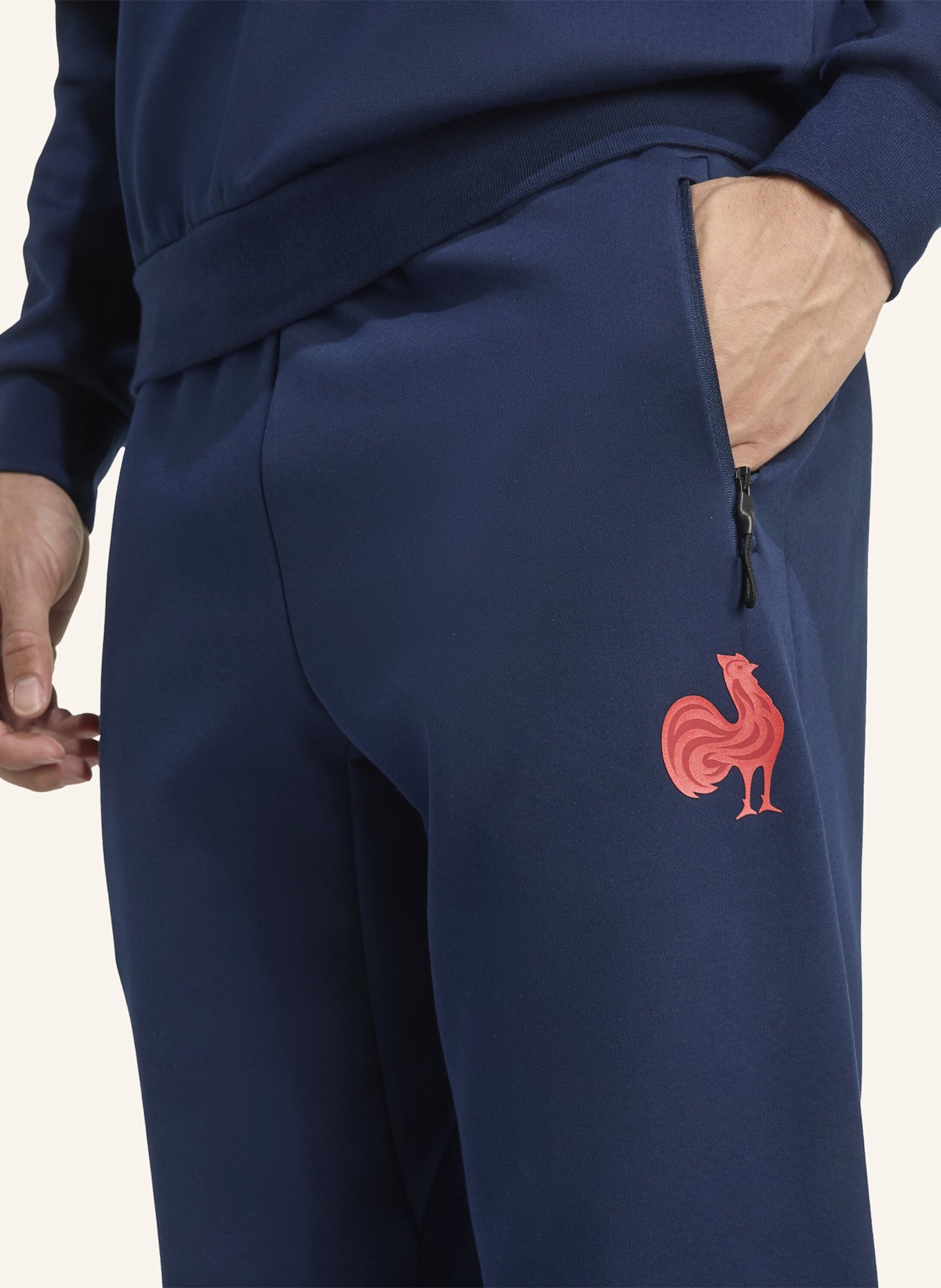 adidas FRANKREICH TRAVEL HOSE: BLAU