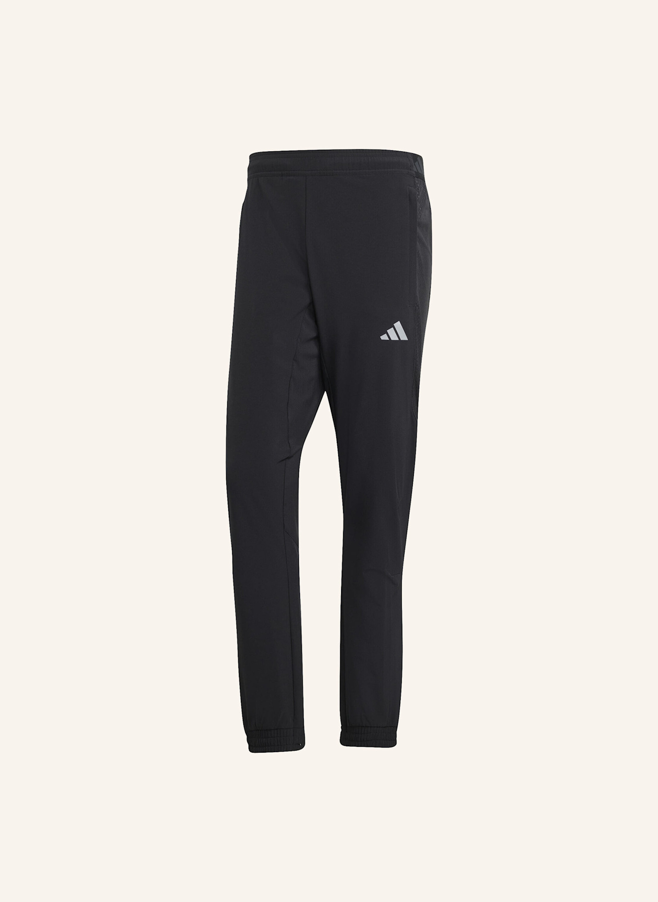 adidas TECH APPAREL TRAININGSHOSE: SCHWARZ/ GRAU