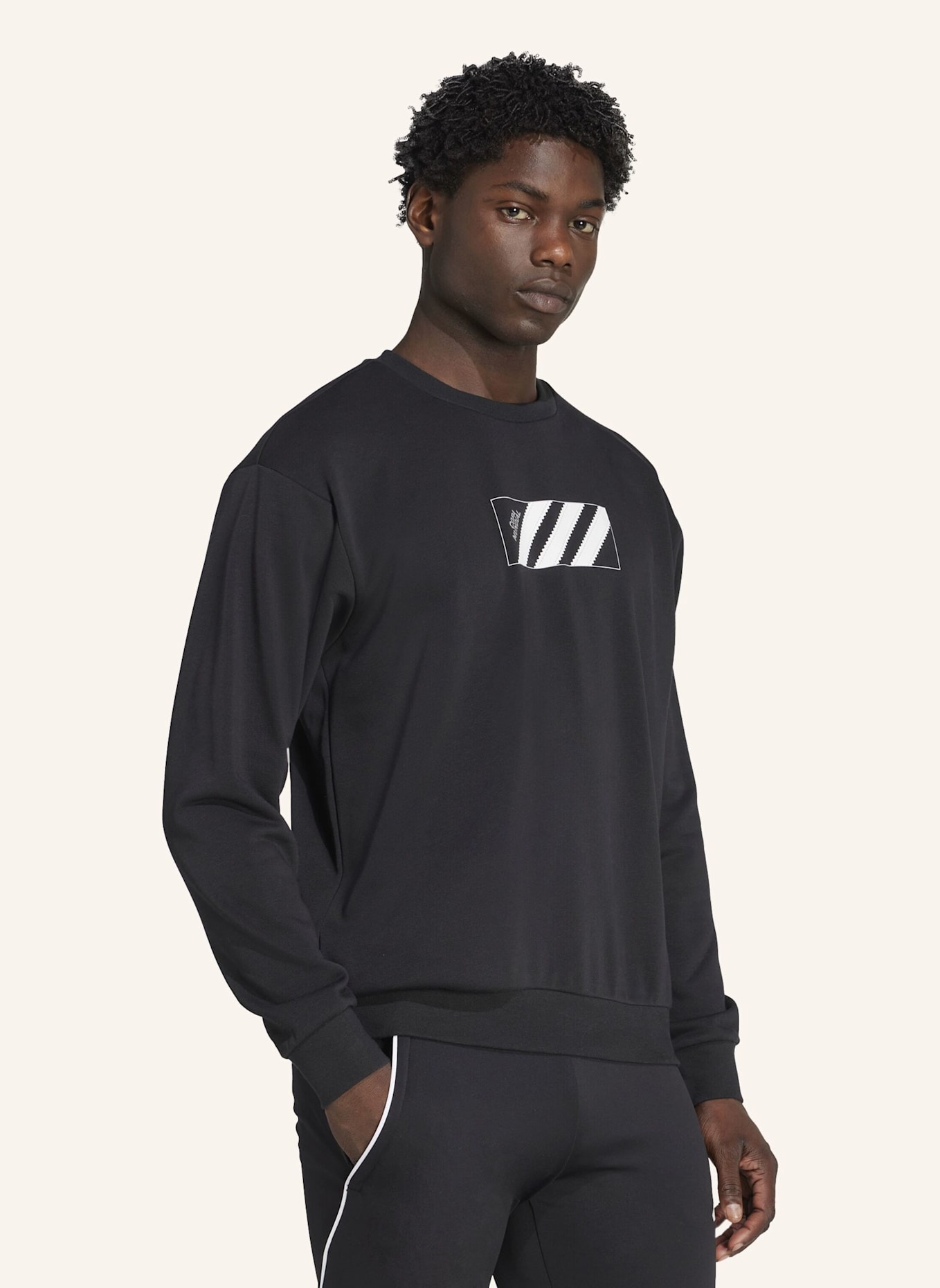 adidas COPA GRAFIK SWEATSHIRT: SCHWARZ
