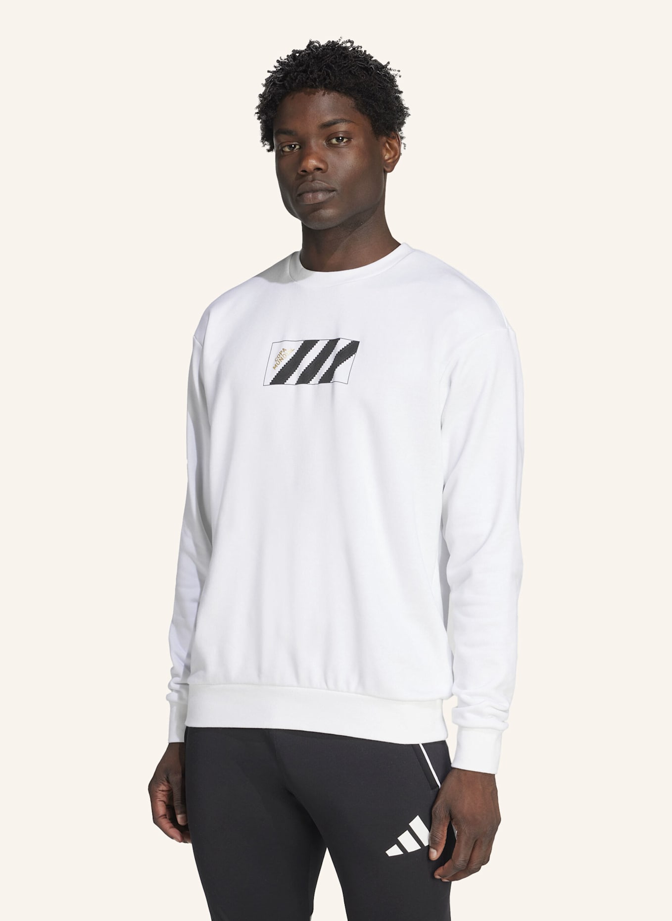 adidas COPA GRAFIK SWEATSHIRT: WEISS