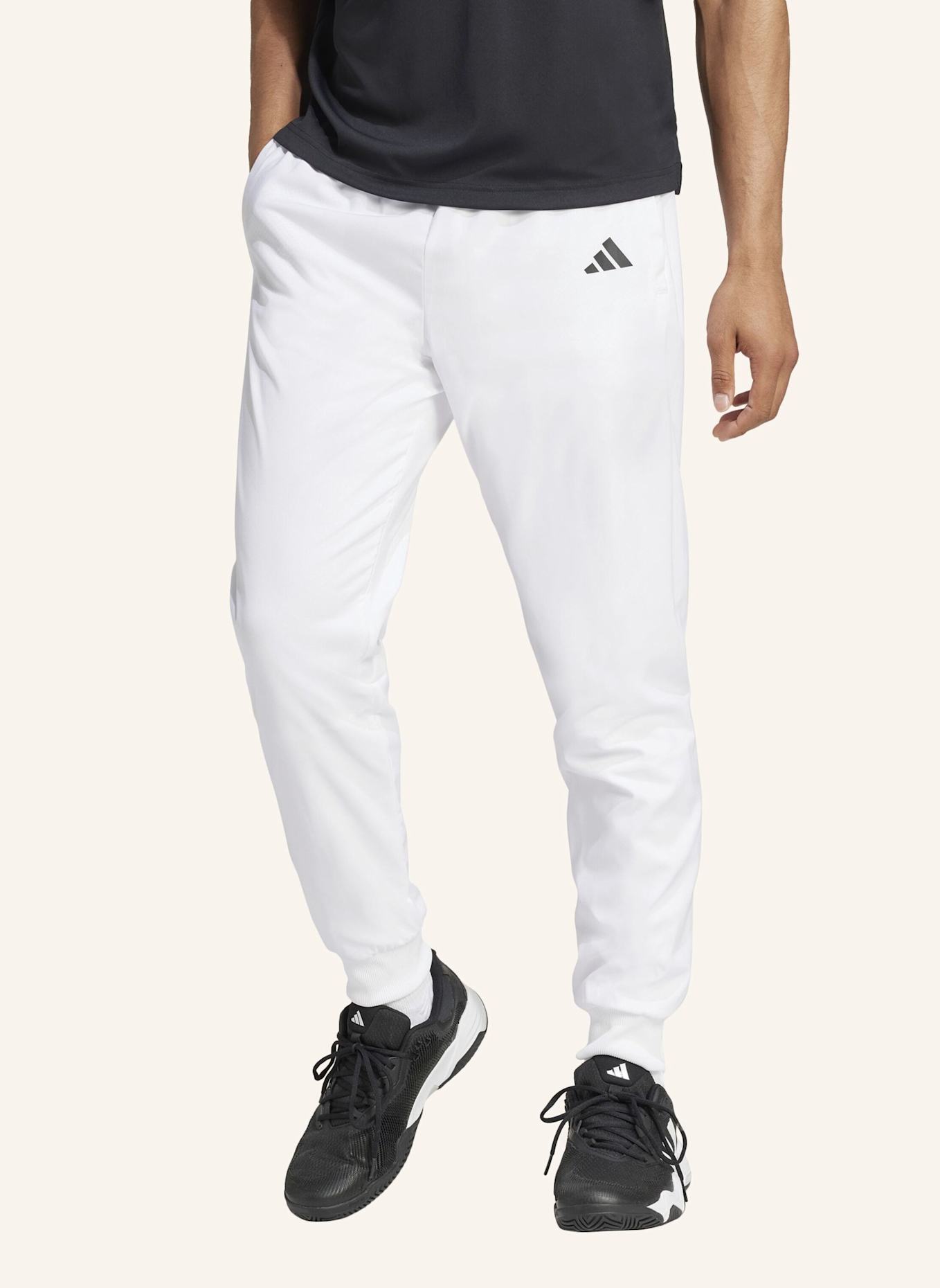 adidas WALK-ON TENNISHOSE: WEISS