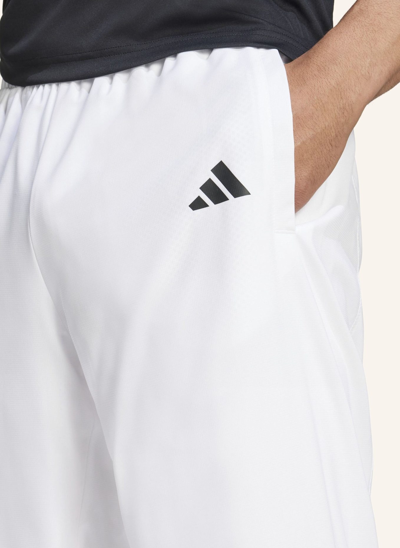 adidas WALK-ON TENNISHOSE: WEISS