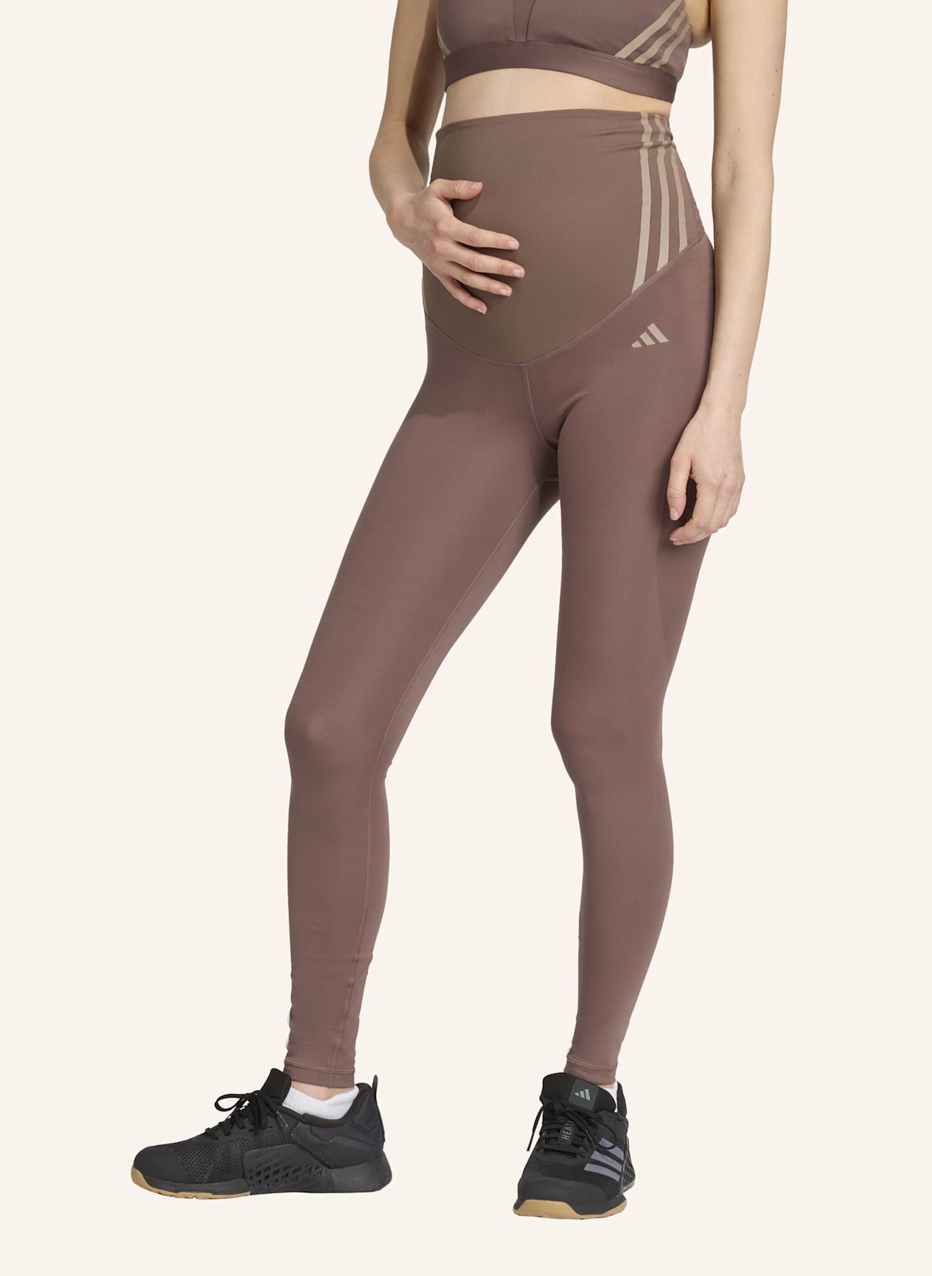 adidas OPTIME ESSENTIALS FULL-LENGTH LEGGINGS – UMSTANDSMODE: BRAUN