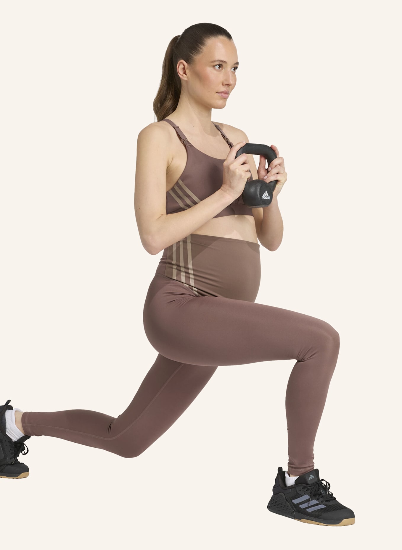 adidas OPTIME ESSENTIALS FULL-LENGTH LEGGINGS – UMSTANDSMODE: BRAUN