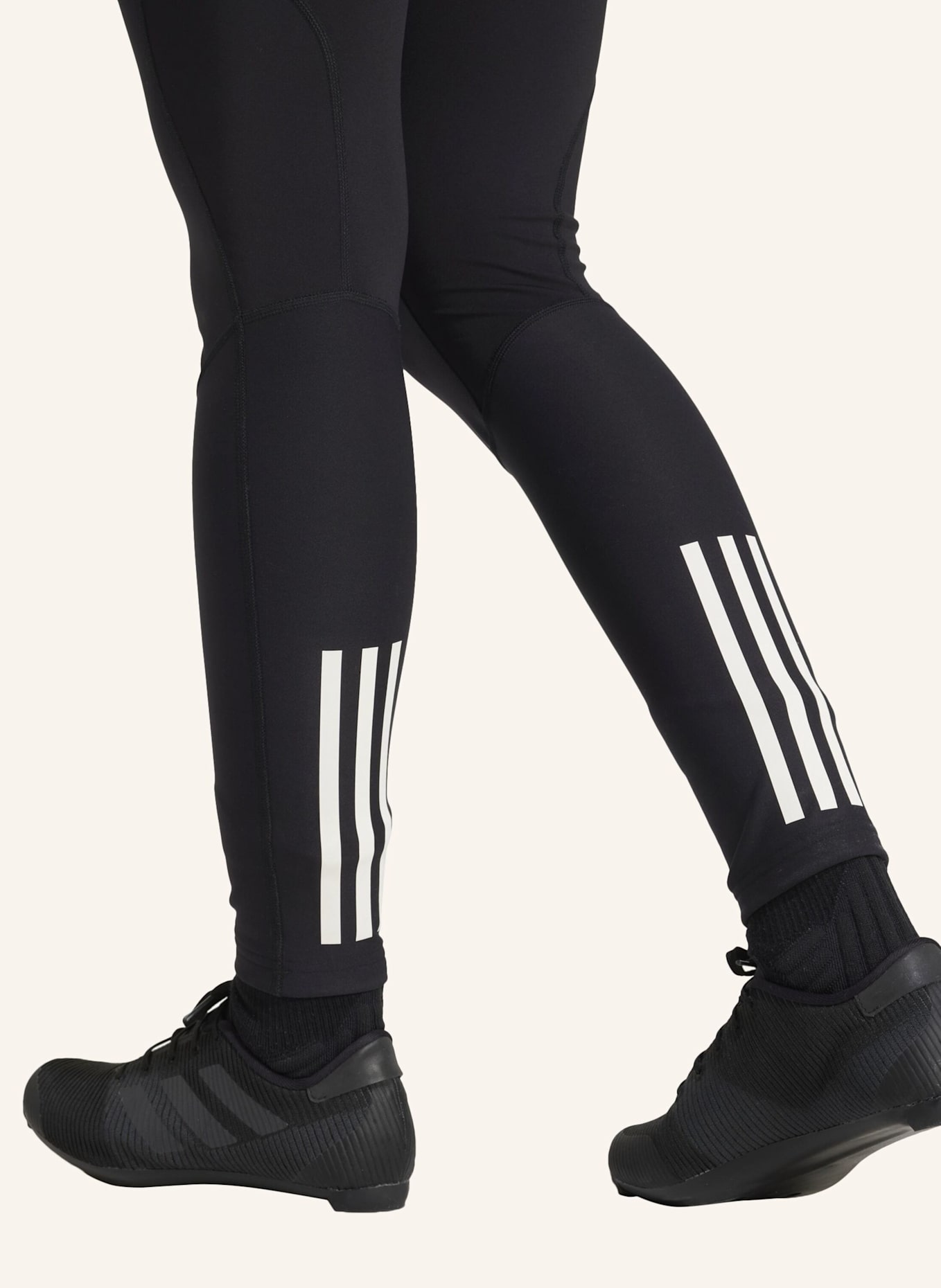 adidas WINTER ESSENTIALS PADDED CYCLING TRÄGERHOSE: SCHWARZ
