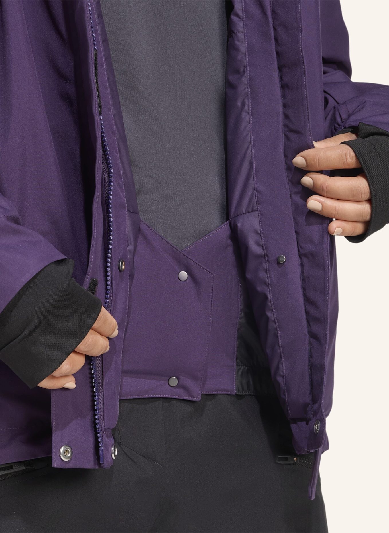 adidas TERREX TERREX MULTI 2L RAIN.RDY ISOLATIONSJACKE: LILA