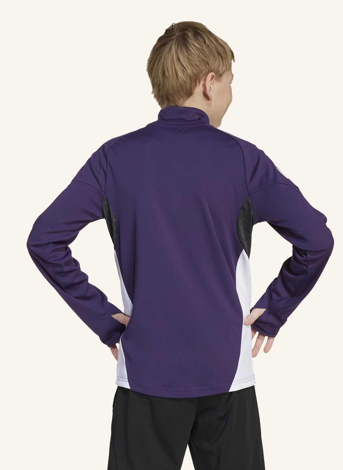 adidas MANCHESTER UNITED TIRO 25 COMPETITION KIDS TRAININGSOBERTEIL: WEISS/ SCHWARZ