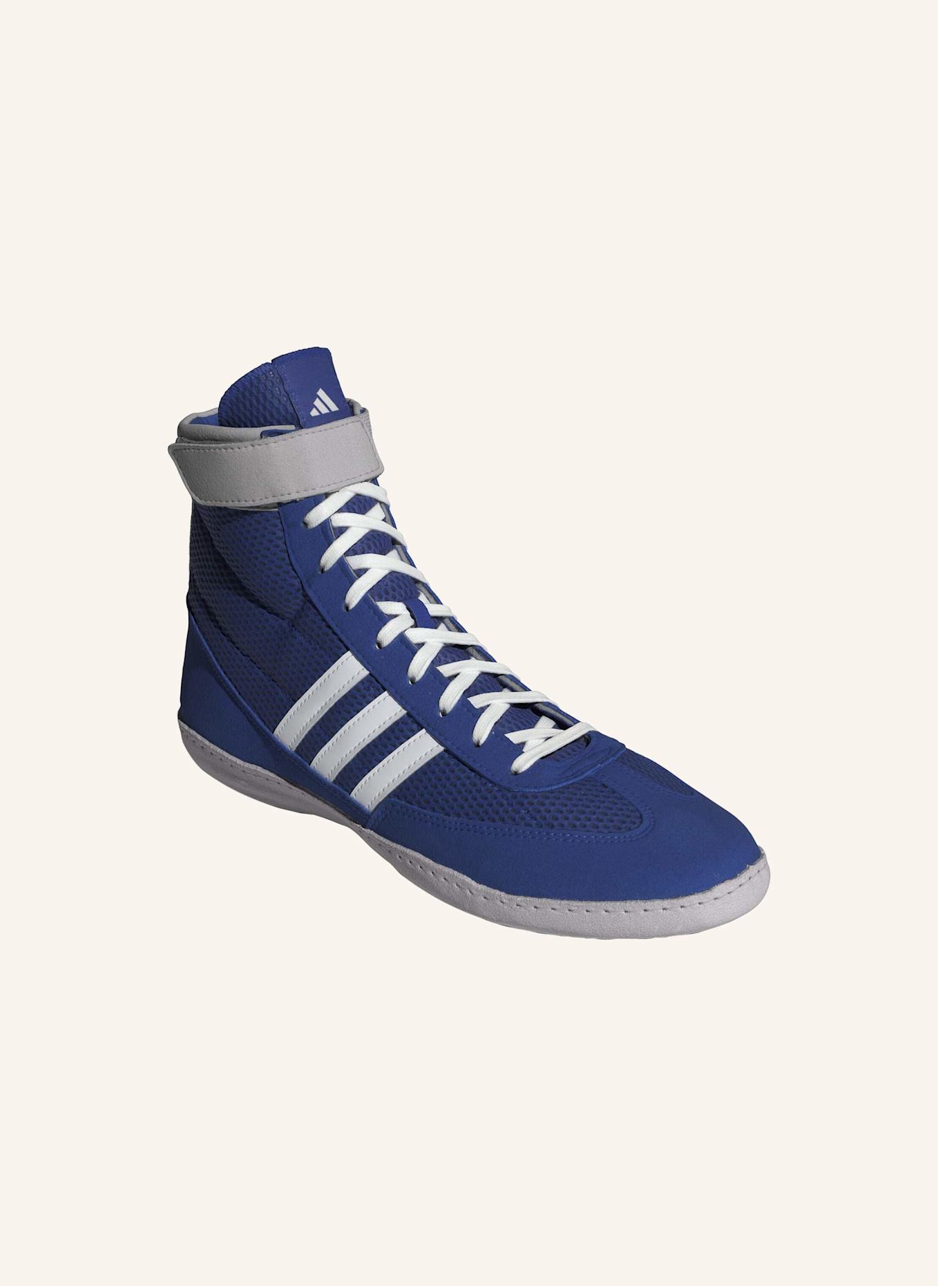 adidas COMBAT SPEED 4 SCHUH: WEISS/ GRAU