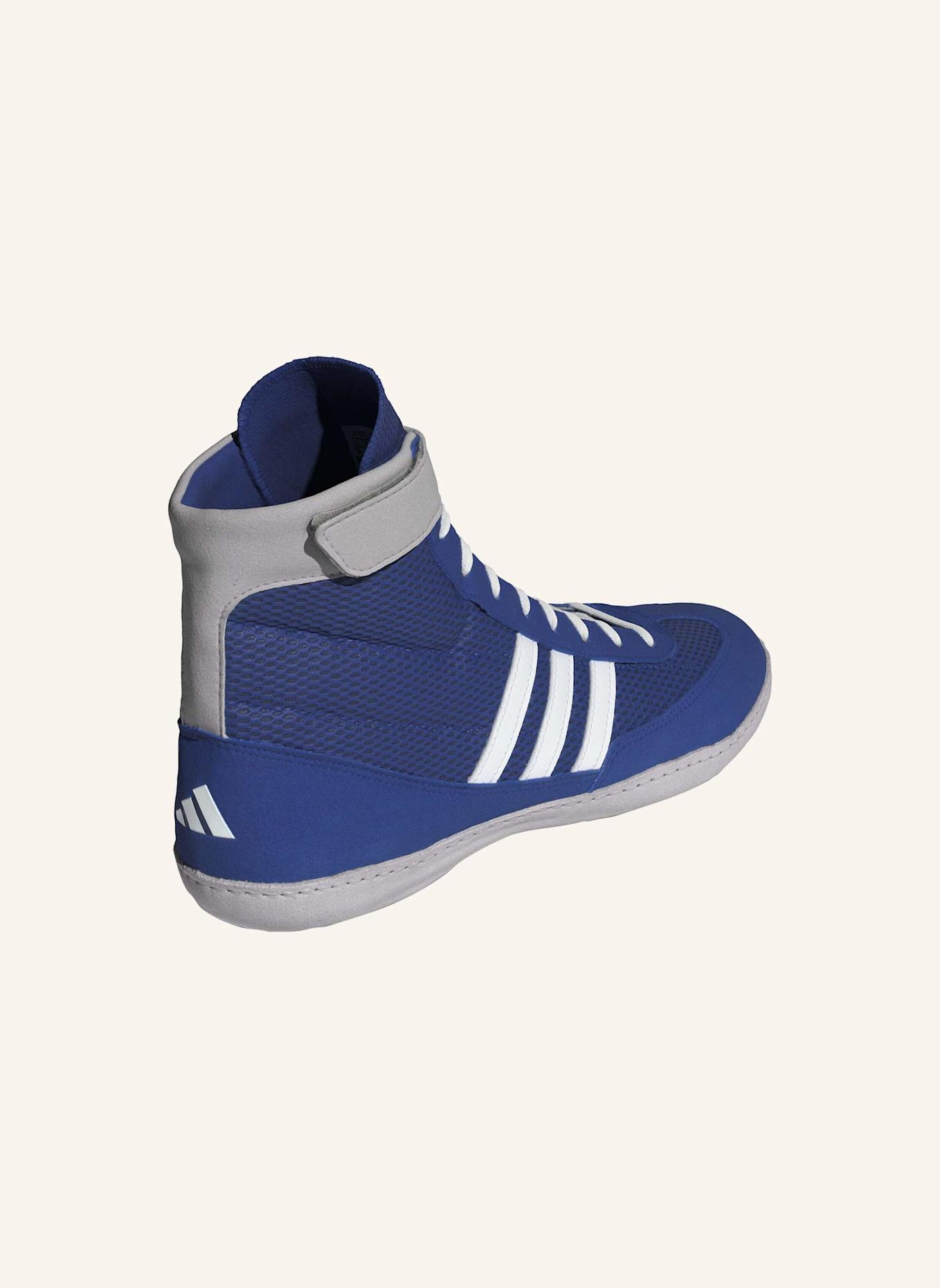adidas COMBAT SPEED 4 SCHUH: WEISS/ GRAU