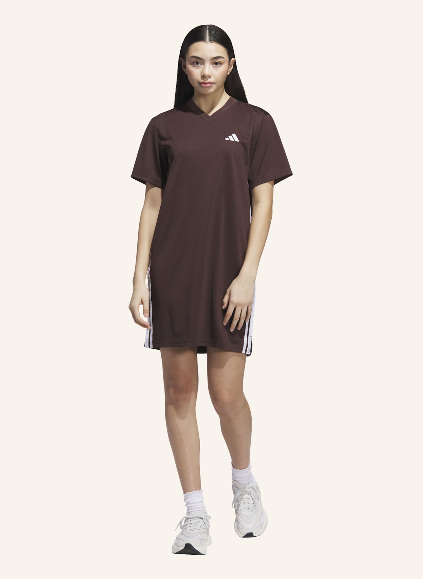 adidas SPORT CRAFT SHIFT KLEID: BRAUN