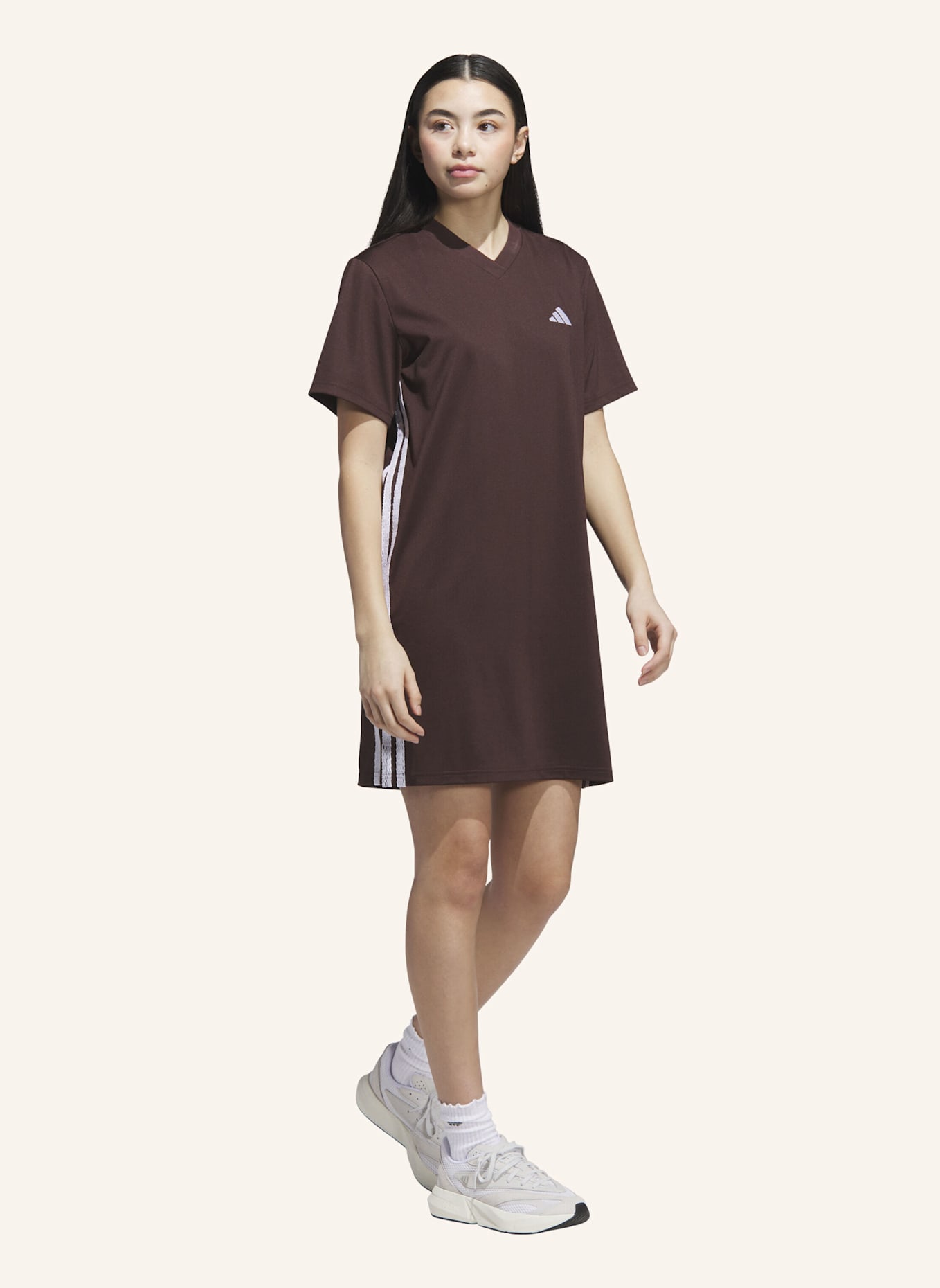 adidas SPORT CRAFT SHIFT KLEID: BRAUN