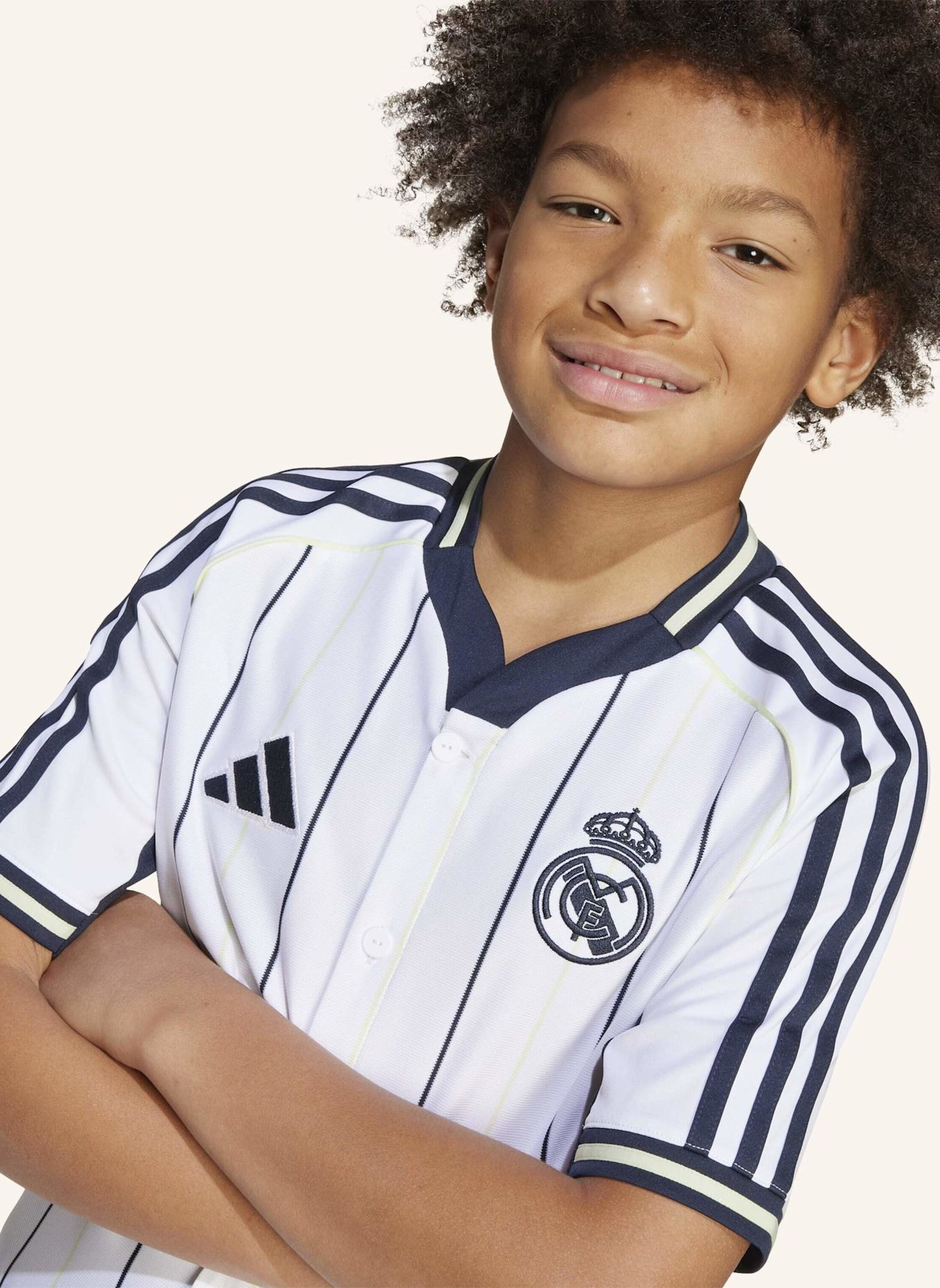 adidas Originals REAL MADRID US PACK T-SHIRT: WEISS/ BLAU