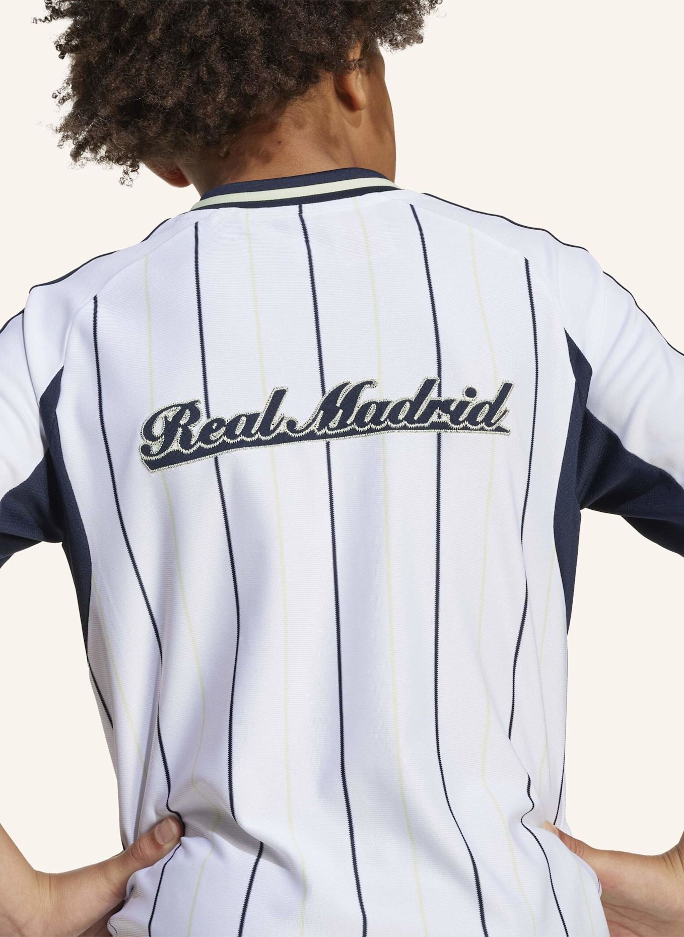 adidas Originals REAL MADRID US PACK T-SHIRT: WEISS/ BLAU