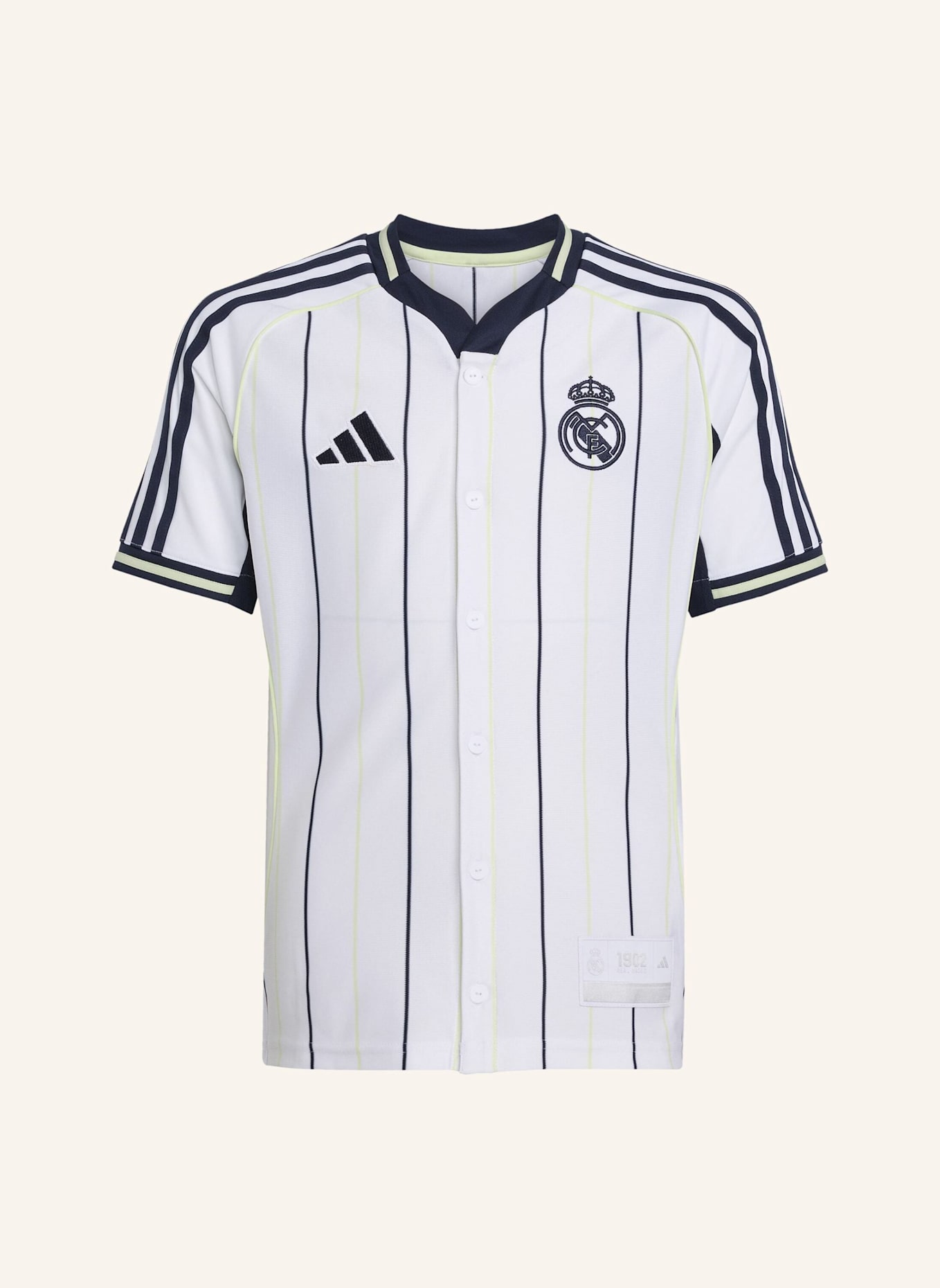 adidas Originals REAL MADRID US PACK T-SHIRT: WEISS/ BLAU