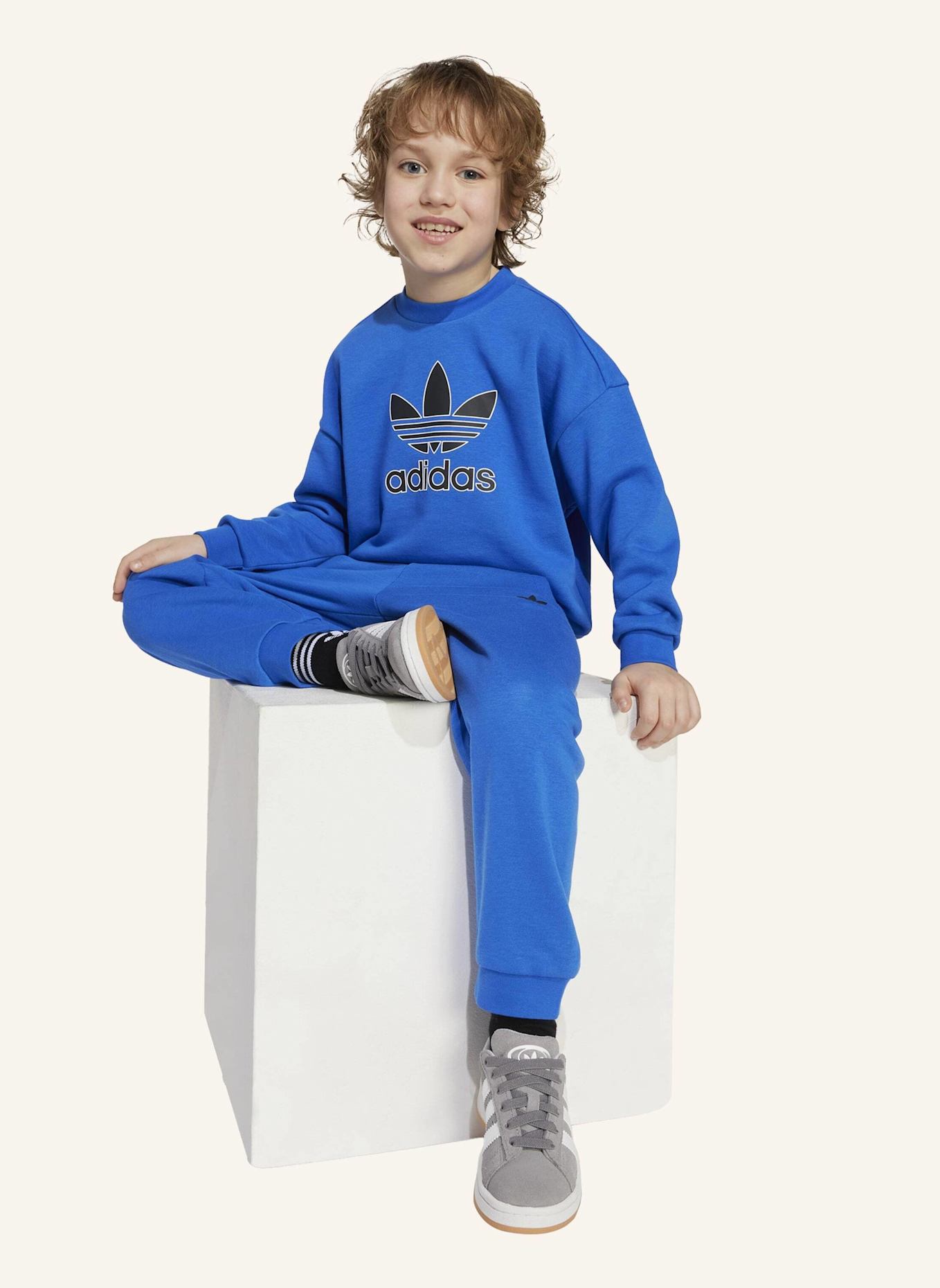 adidas Originals CREW SET KIDS: BLAU