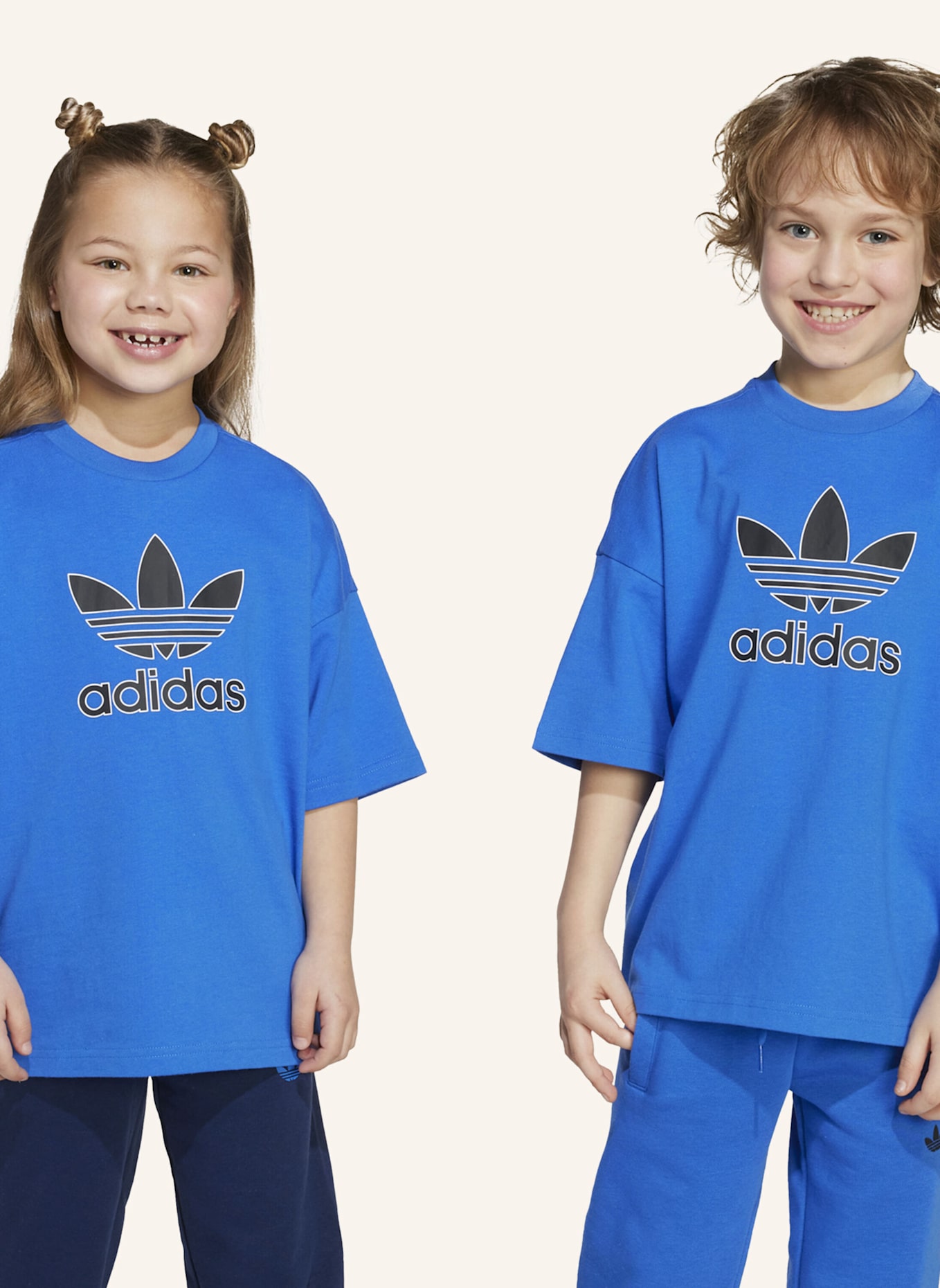 adidas Originals CREW KIDS SET: BLAU