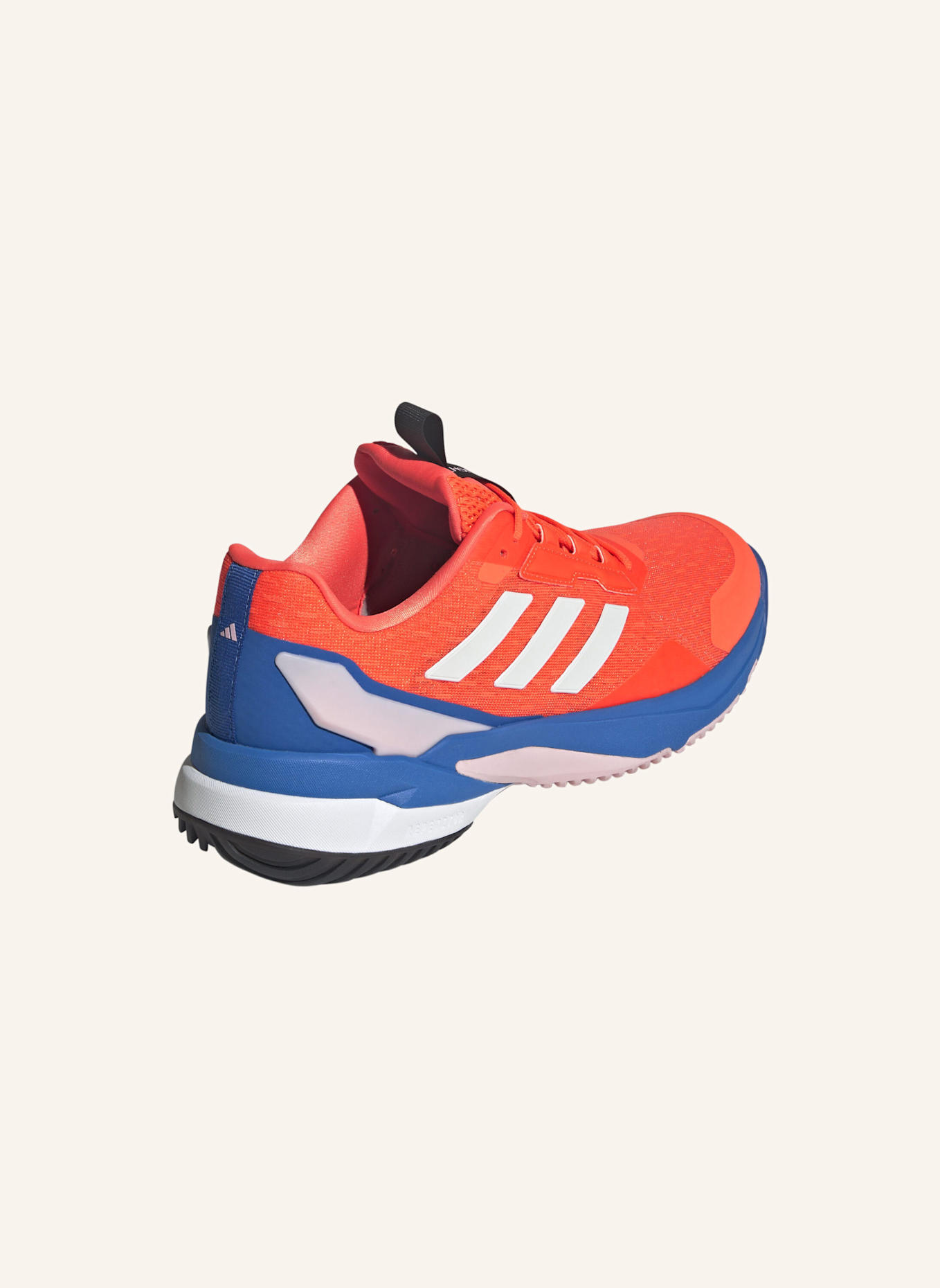 adidas Indoorschuhe CRAZYFLIGHT 6: BLAU/ WEISS/ ORANGE