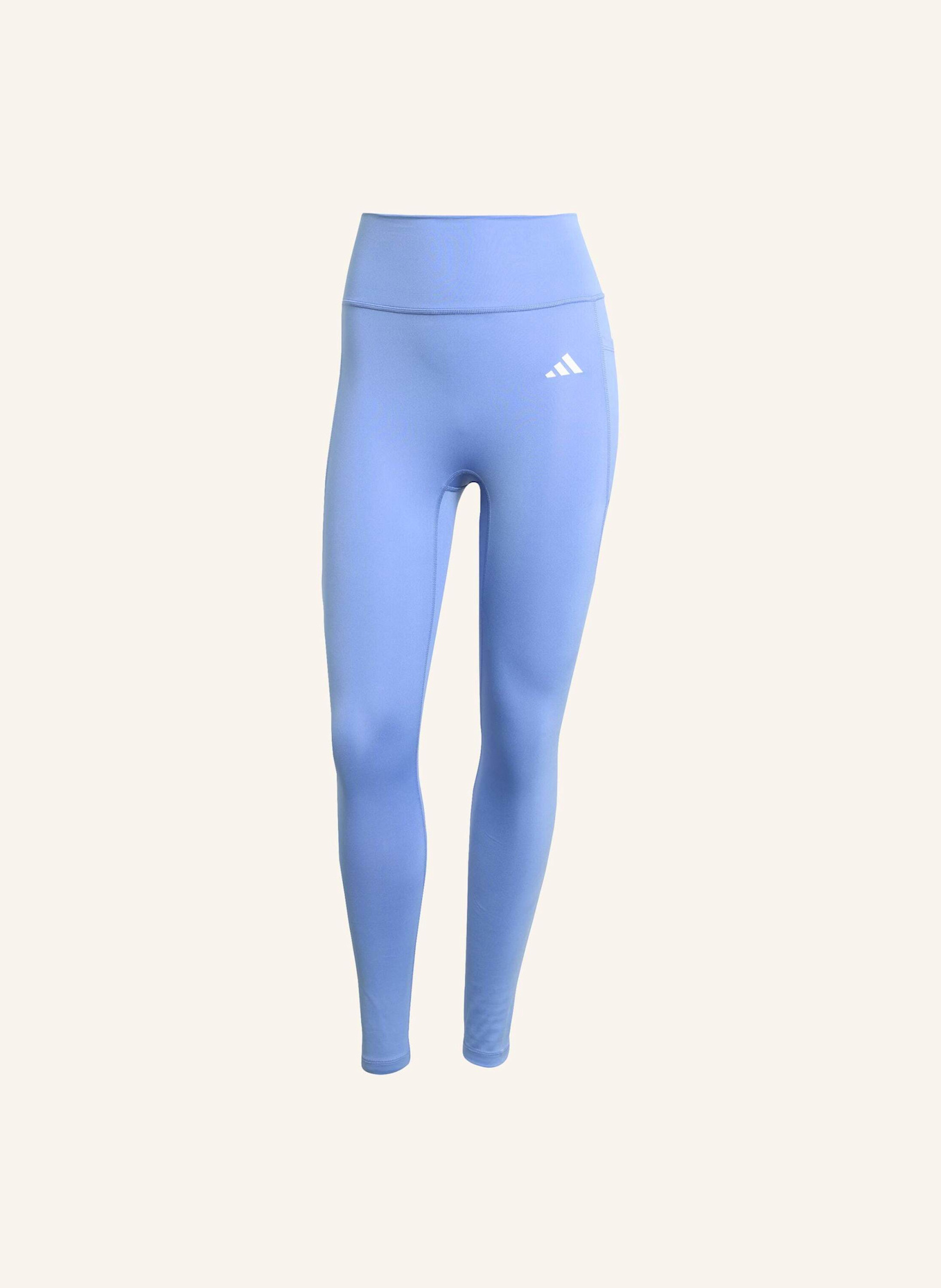 adidas OPTIME ESSENTIALS 7/8-LEGGINGS OHNE VORDERNAHT: BLAU
