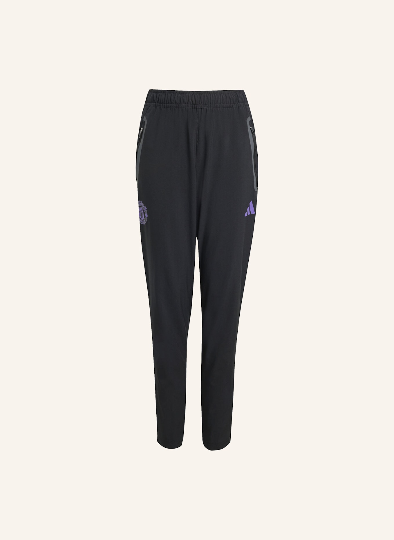 adidas MANCHESTER UNITED TIRO 25 COMPETITION VIS TECH KIDS TRAVEL HOSE: SCHWARZ