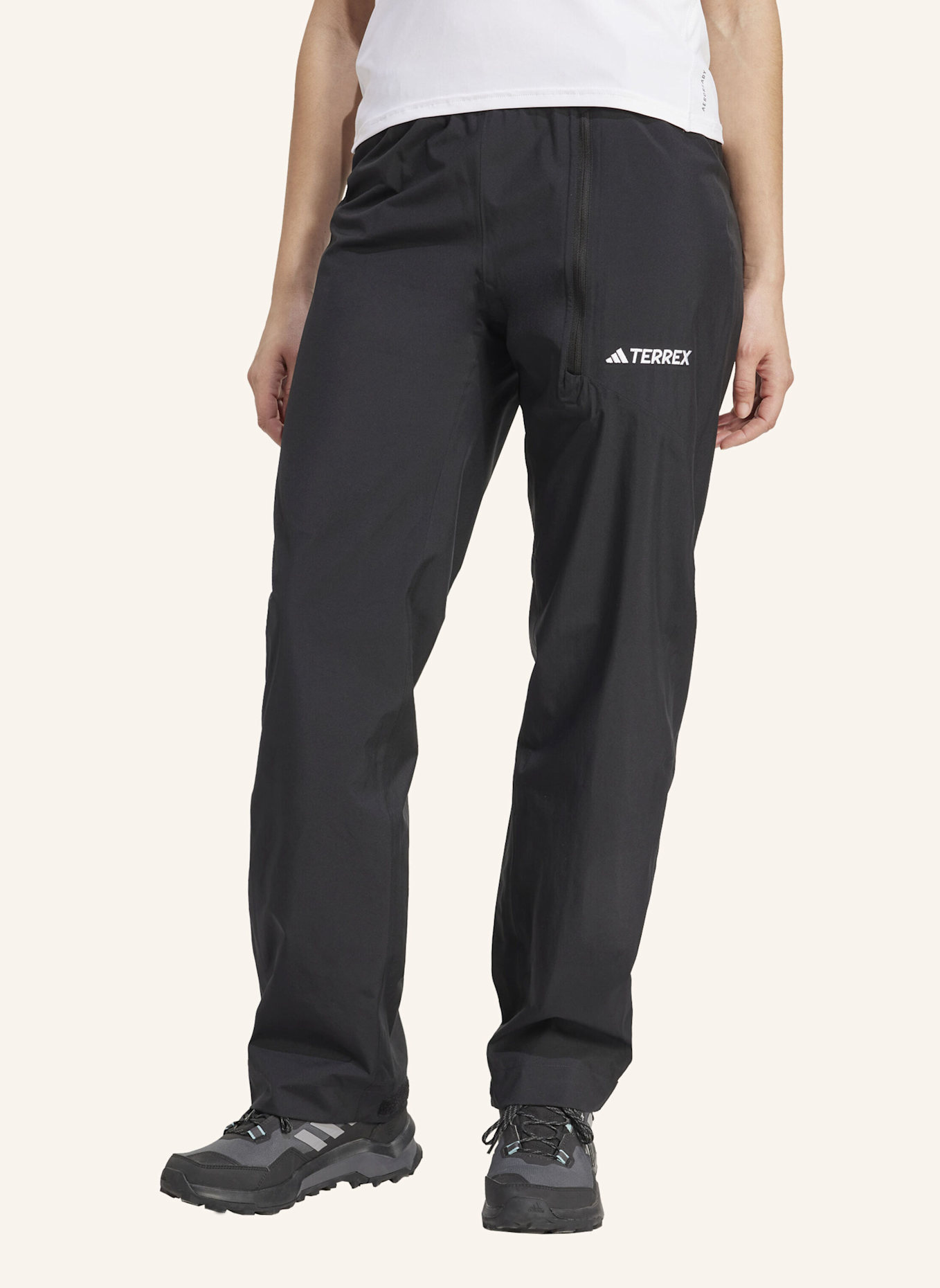 adidas TERREX TERREX MULTI CLIMAPROOF TWO-LAYER REGENHOSE: SCHWARZ