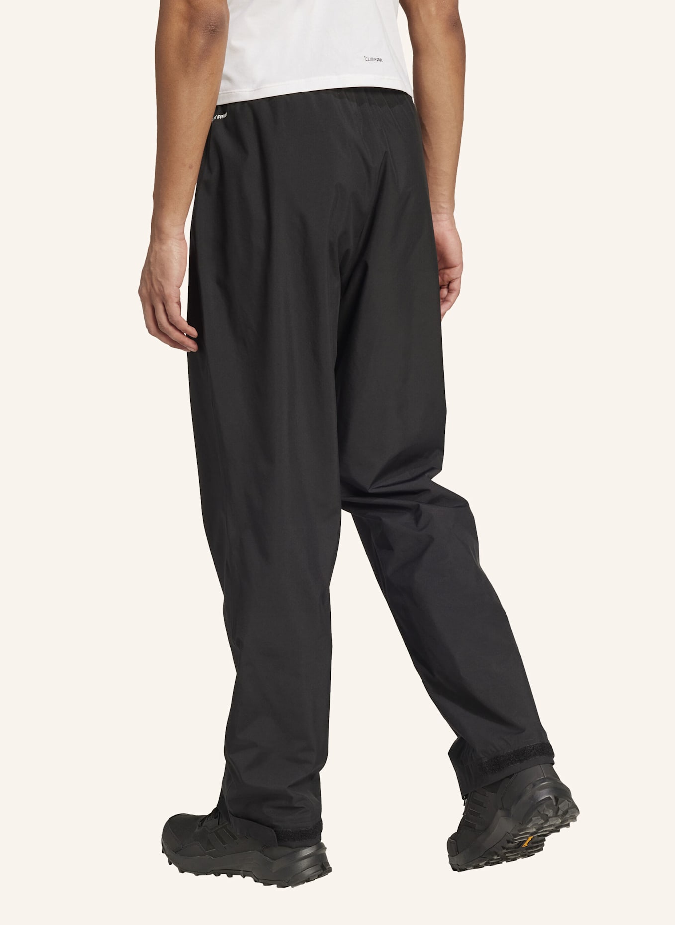 adidas TERREX TERREX MULTI CLIMAPROOF TWO-LAYER REGENHOSE 2.0: SCHWARZ