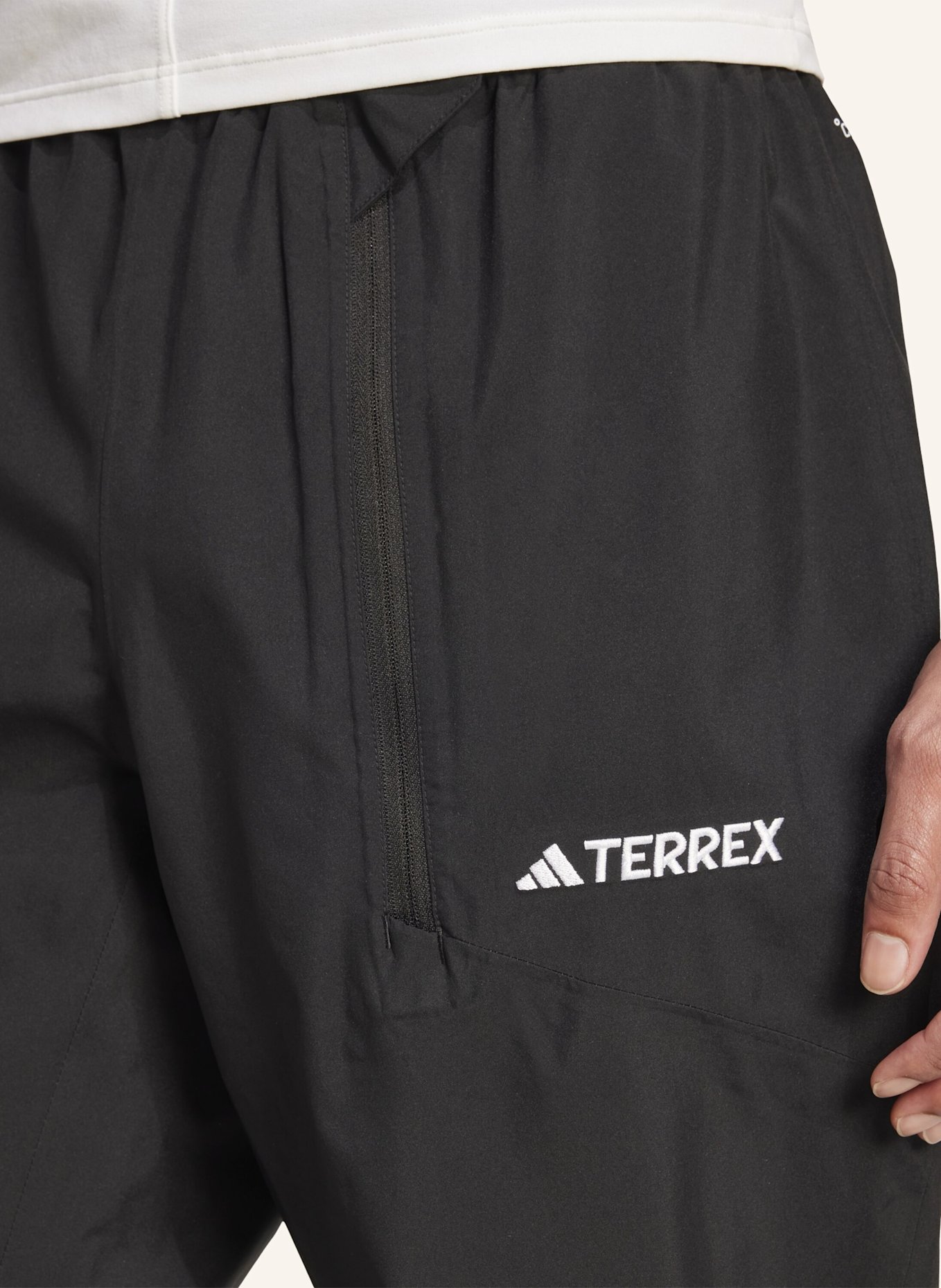 adidas TERREX TERREX MULTI CLIMAPROOF TWO-LAYER REGENHOSE 2.0: SCHWARZ