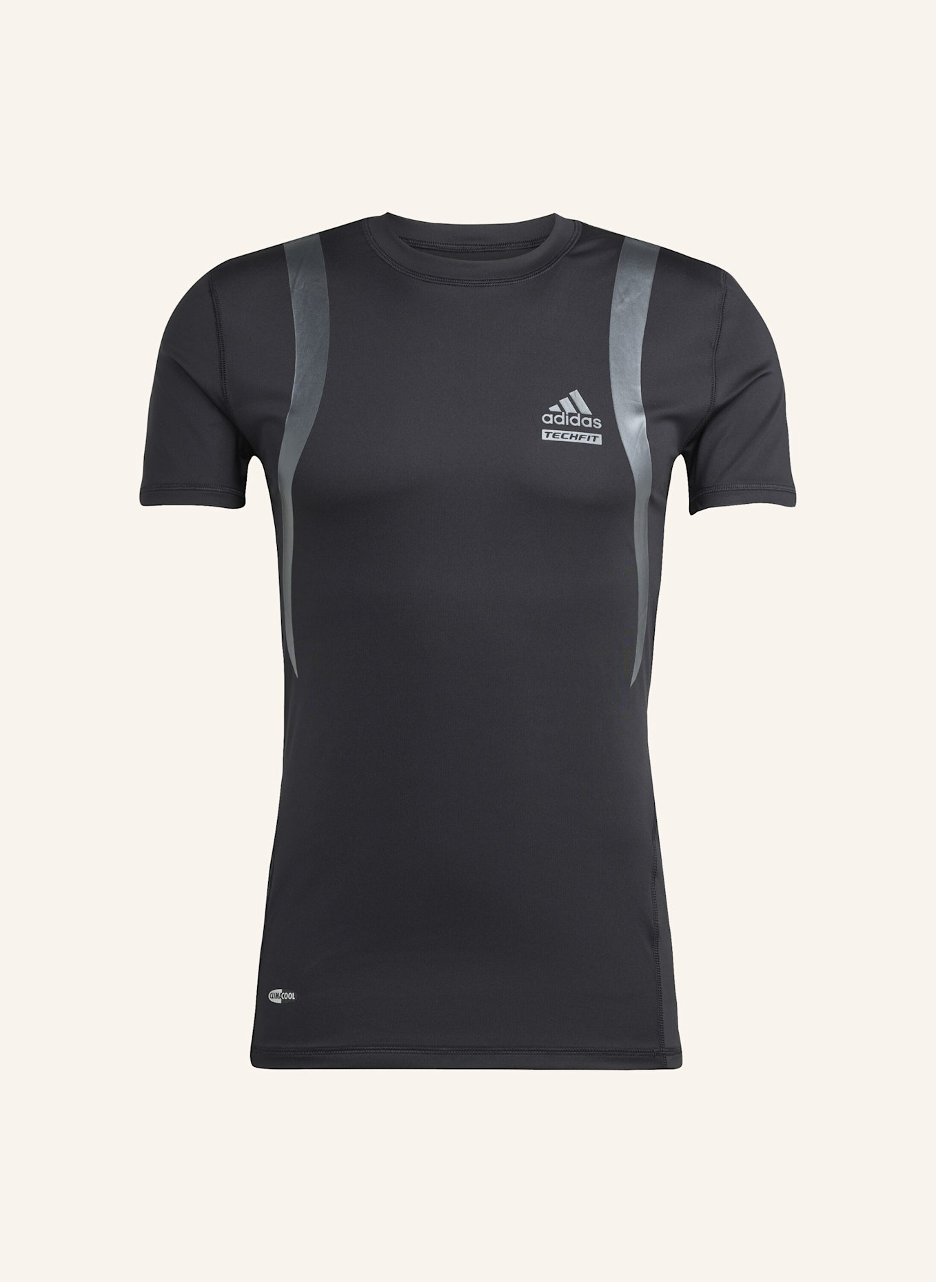 adidas Originals ARCHIVE TECHFIT TIGHT T-SHIRT: SCHWARZ