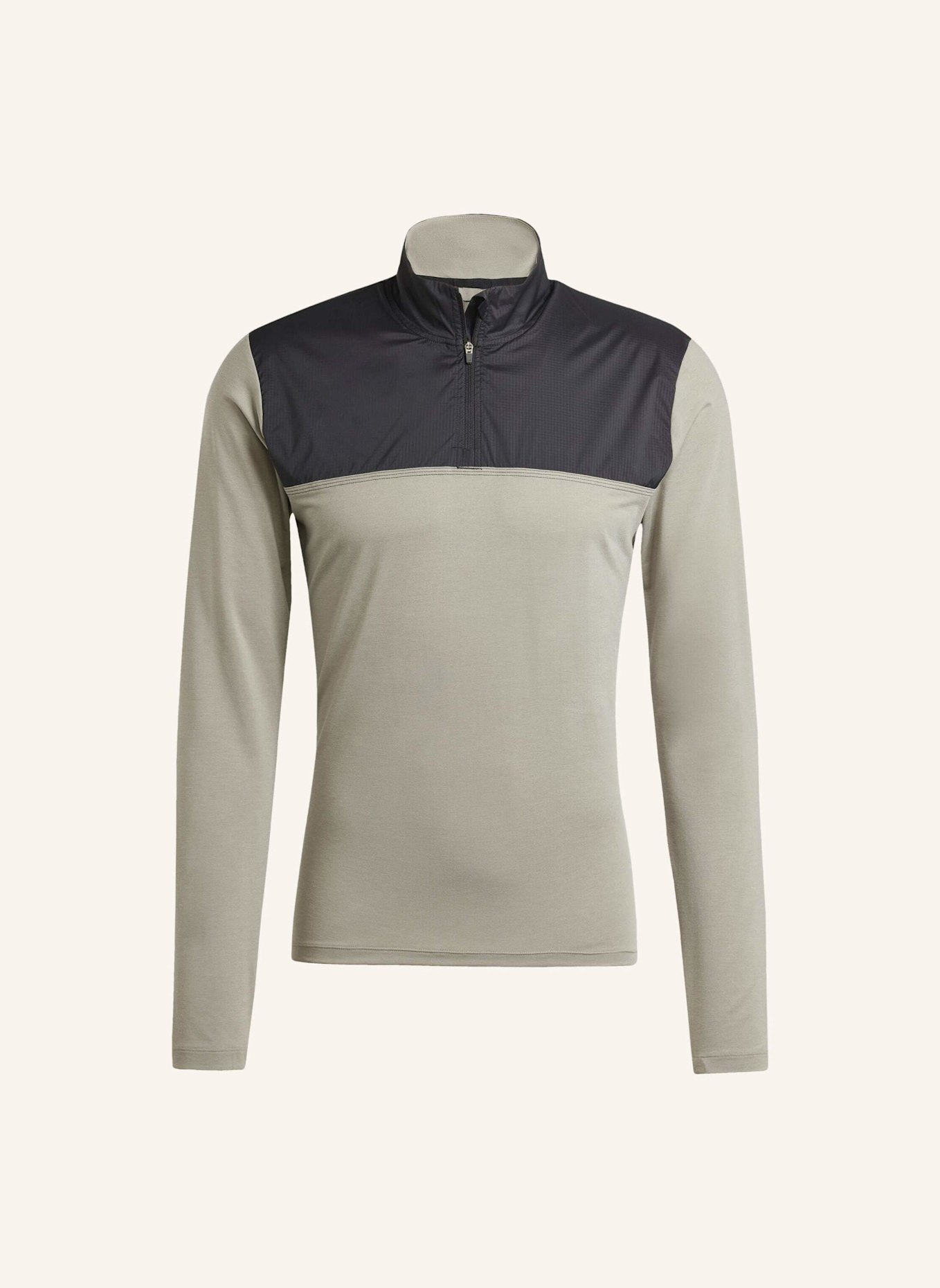 adidas THE GRAVEL LONG SLEEVE RADTRIKOT: SILBER