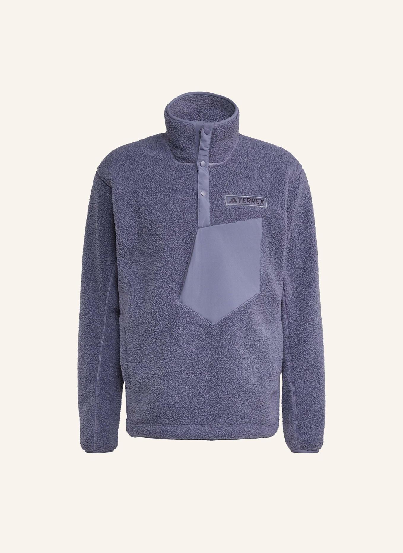 adidas TERREX TERREX XPLORIC HIGH PILE FLEECE OBERTEIL: LILA