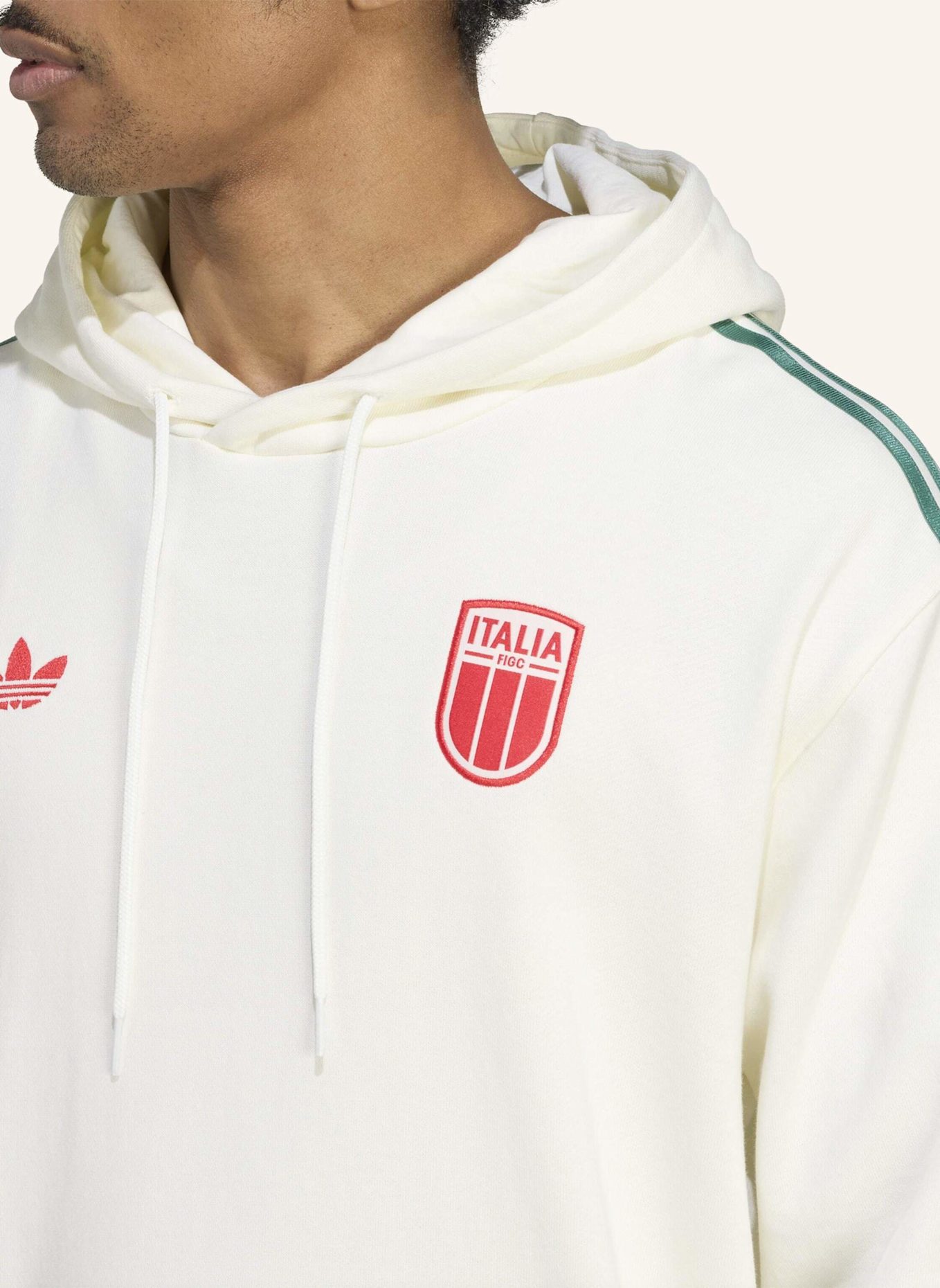 adidas Originals ITALIEN HOODIE – GENDERNEUTRAL: WEISS