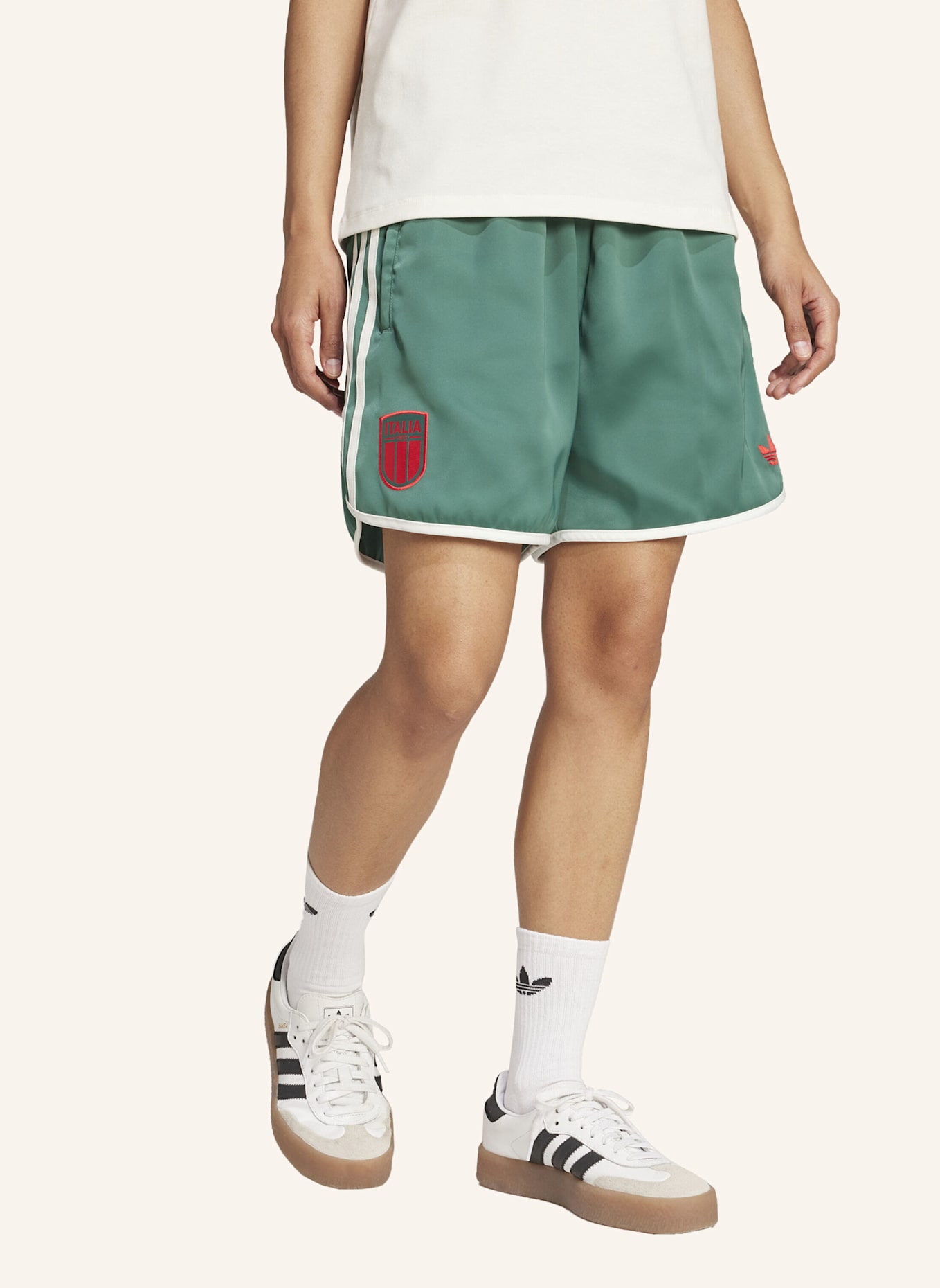 adidas Originals ITALIEN SHORTS: GRÜN