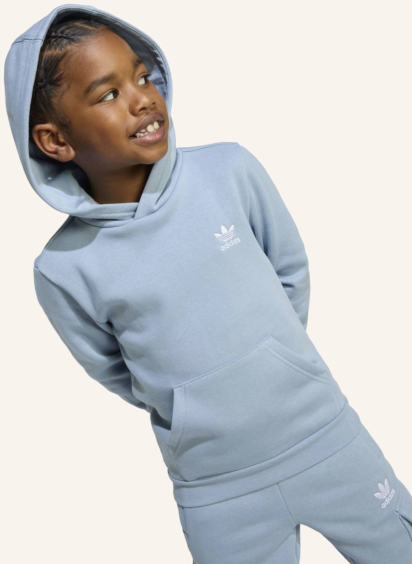 adidas Originals KIDS CARGO HOODIE-SET: BLAU