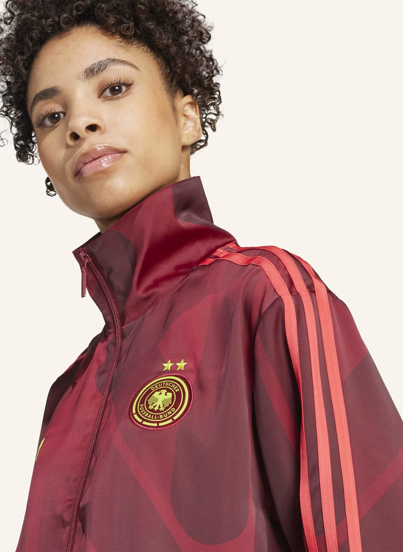 adidas Originals DFB TRAININGSJACKE: ROT