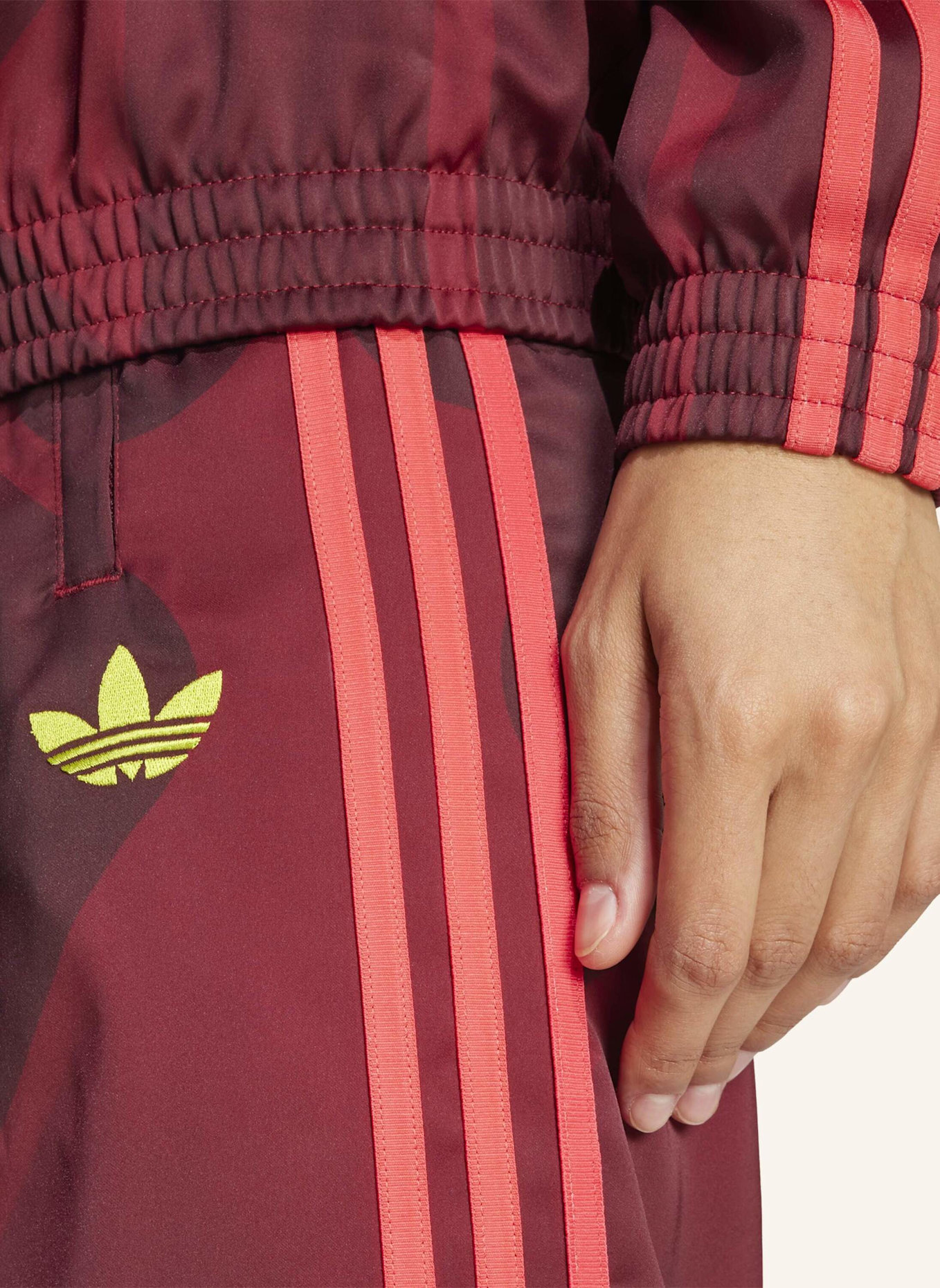 adidas Originals DFB TRAININGSHOSE: ROT/ BRAUN