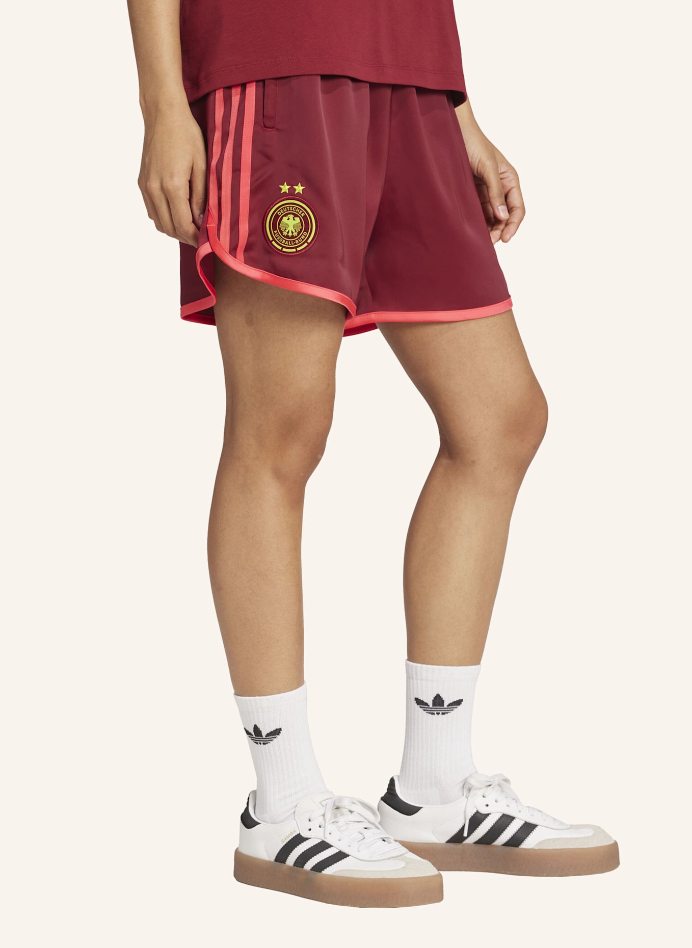 adidas Originals DFB SHORTS: ROT