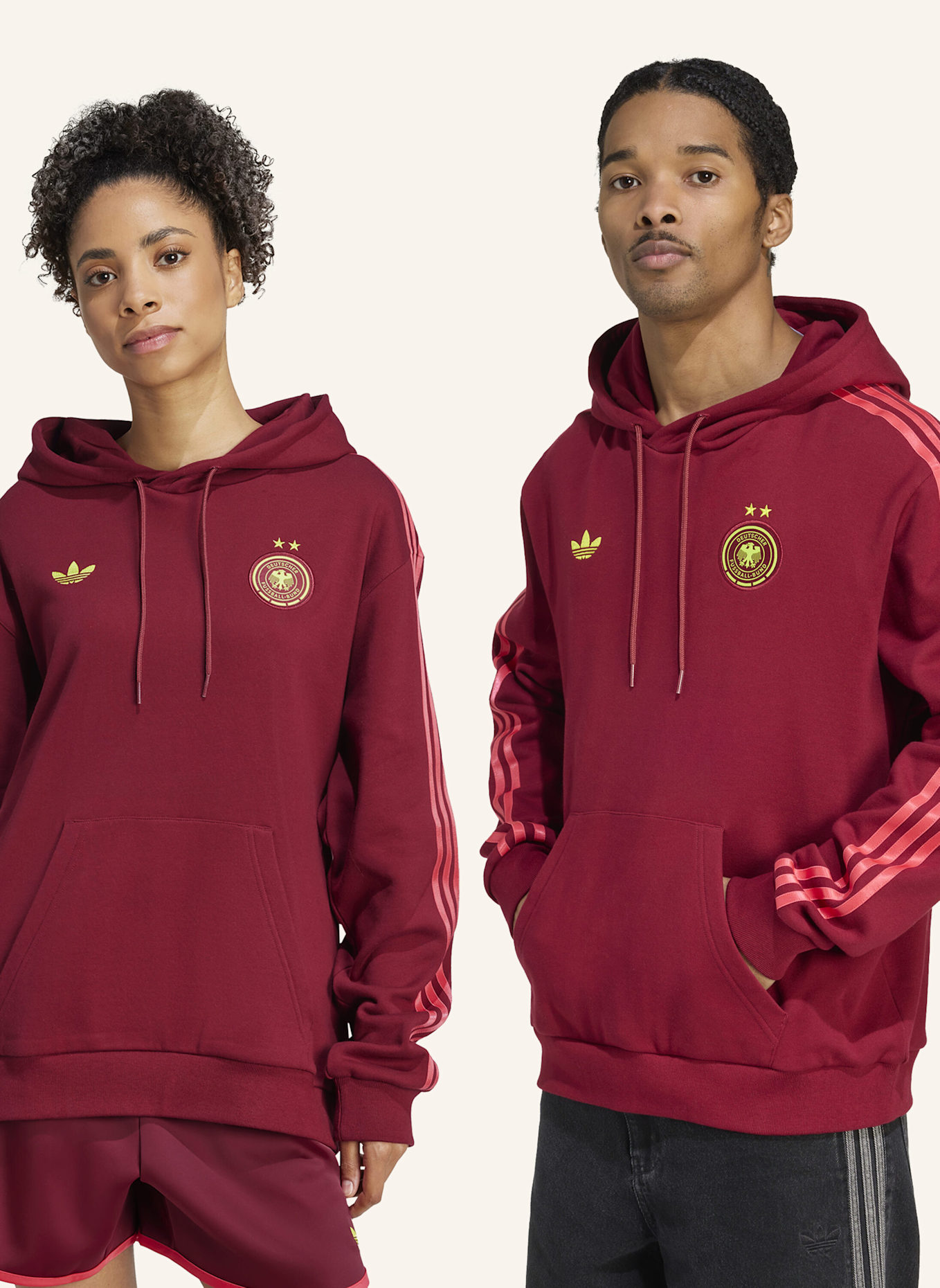 adidas Originals DFB HOODIE: ROT