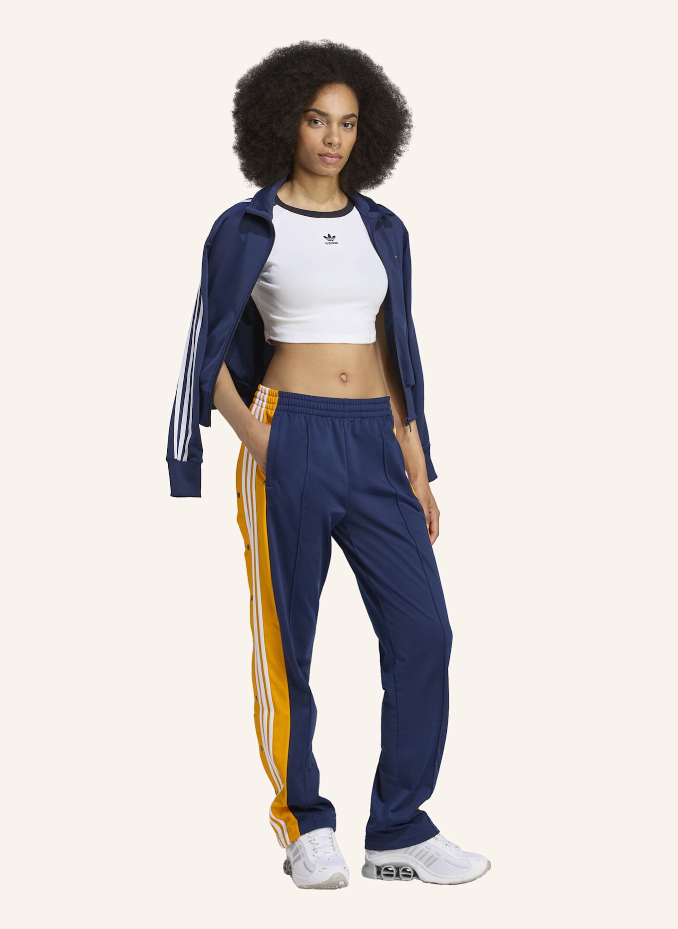 adidas Originals Track Pants ADIBREAK: BLAU/ ORANGE