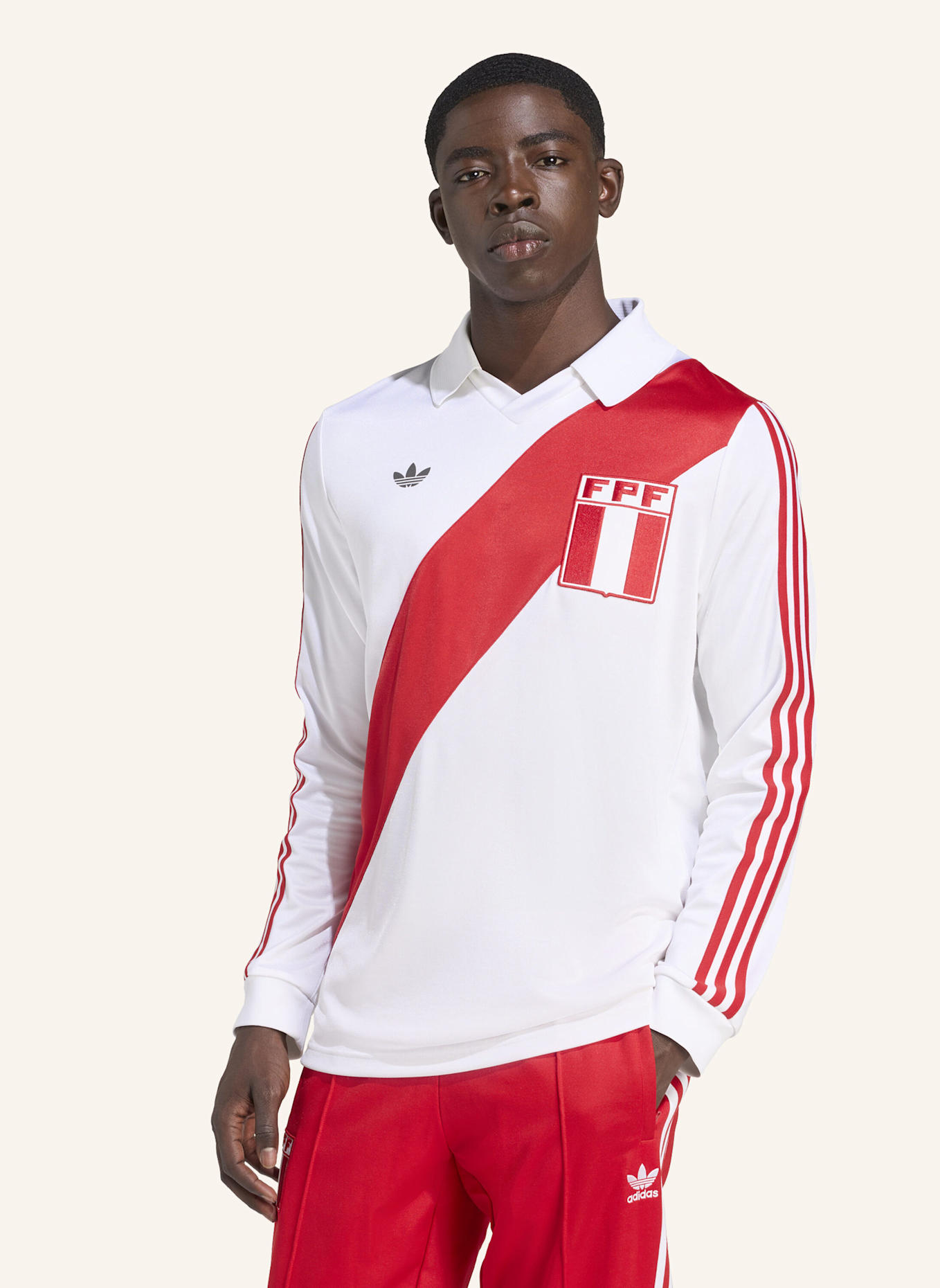 adidas Originals PERU 1978 JERSEY: WEISS