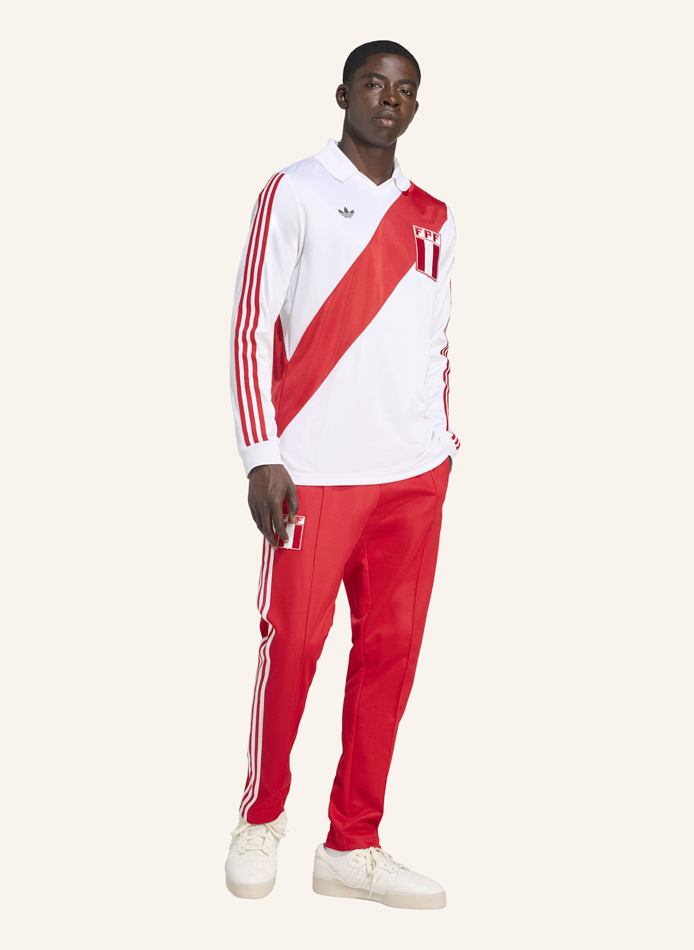 adidas Originals PERU 1978 JERSEY: WEISS