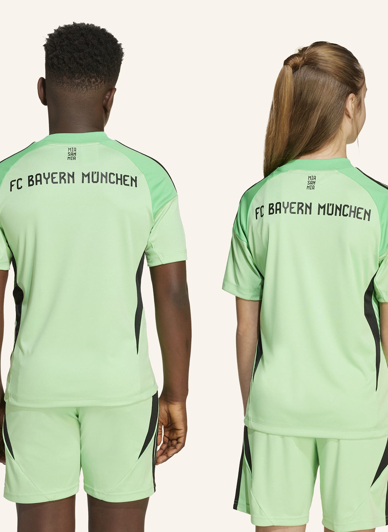 adidas FC BAYERN MÜNCHEN 25/26 KIDS TORWARTTRIKOT: GRÜN