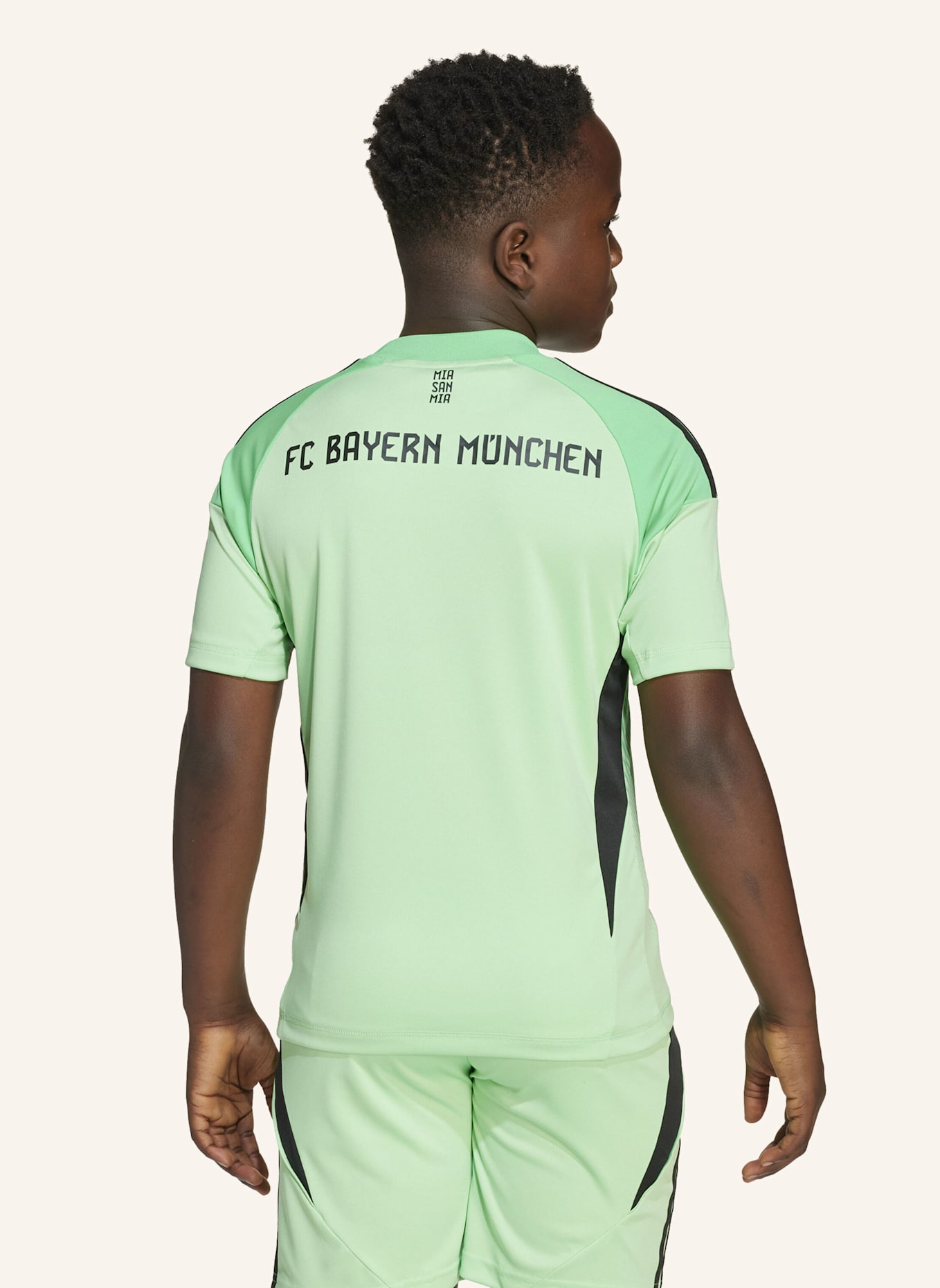 adidas FC BAYERN MÜNCHEN 25/26 KIDS TORWARTTRIKOT: GRÜN