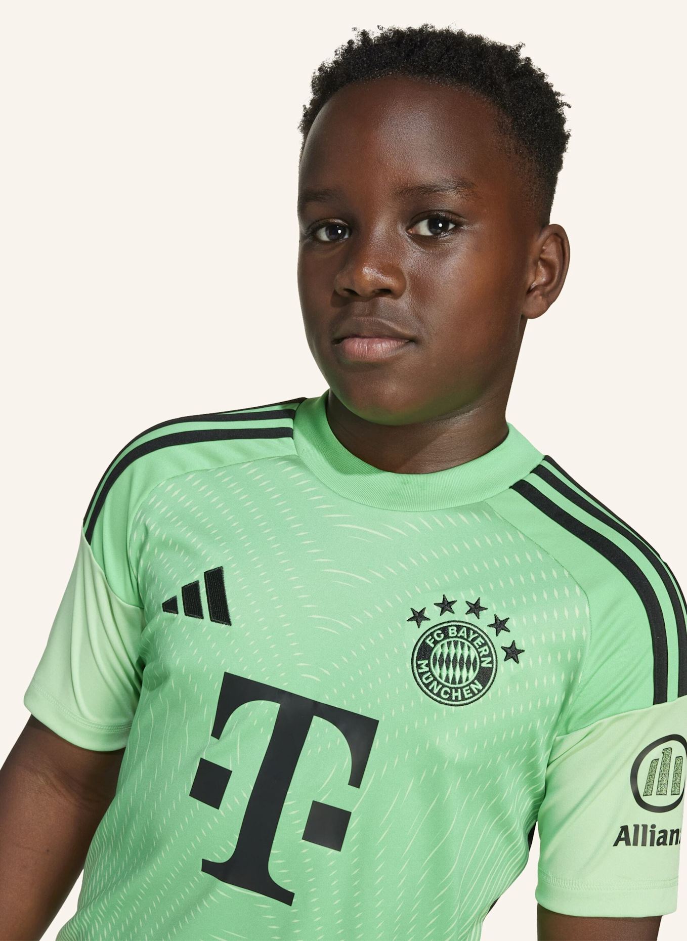 adidas FC BAYERN MÜNCHEN 25/26 KIDS TORWARTTRIKOT: GRÜN