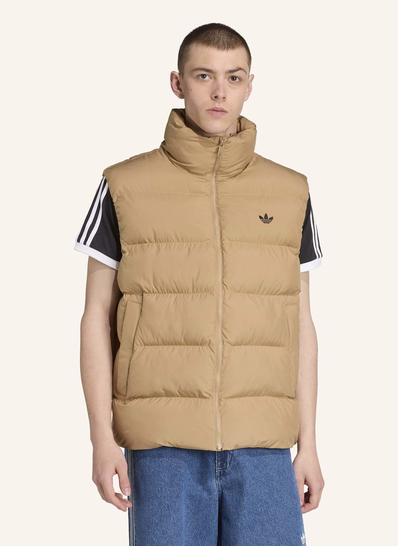 adidas Originals TONAL PUFFER WESTE: BRAUN