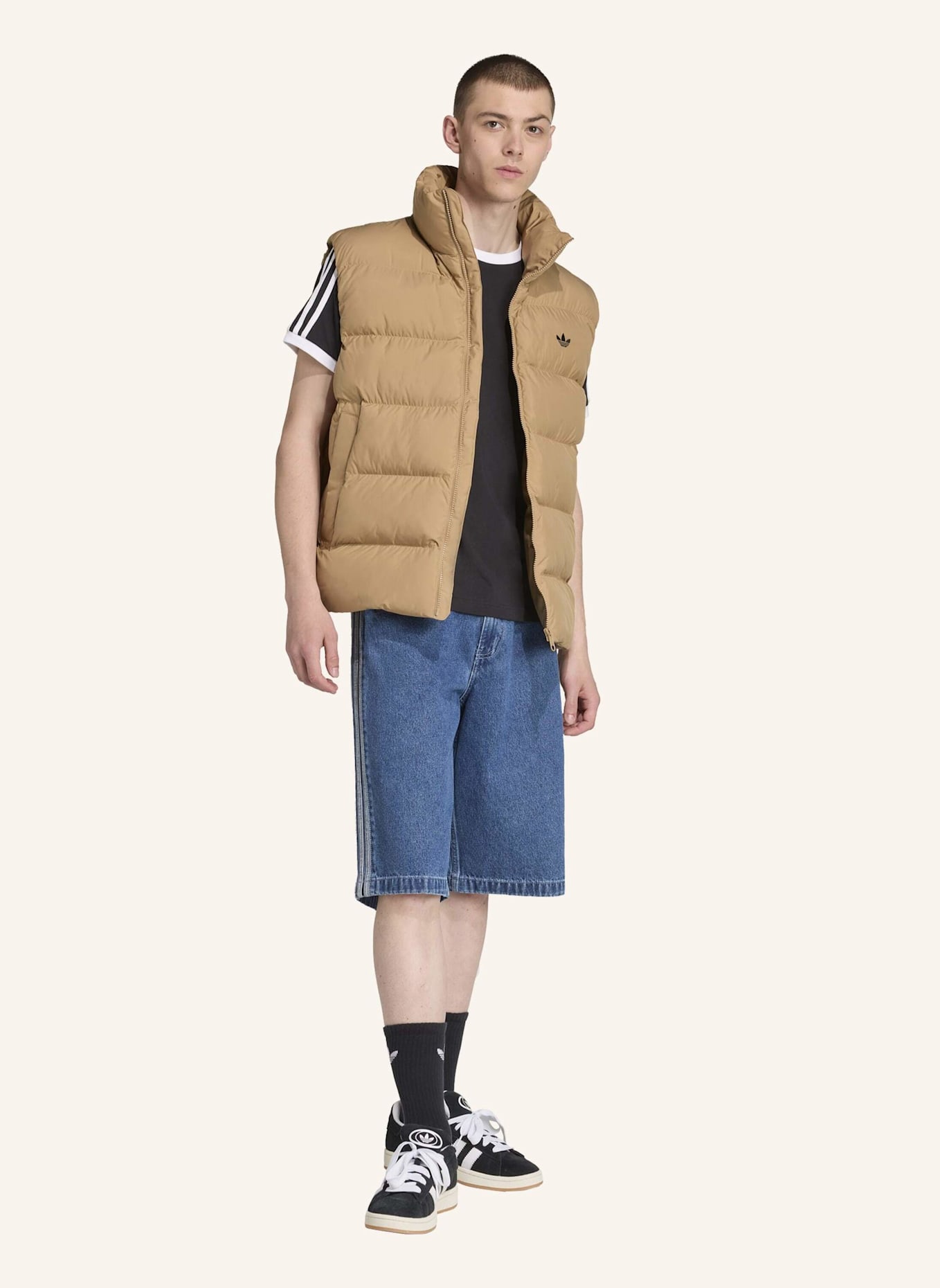 adidas Originals TONAL PUFFER WESTE: BRAUN